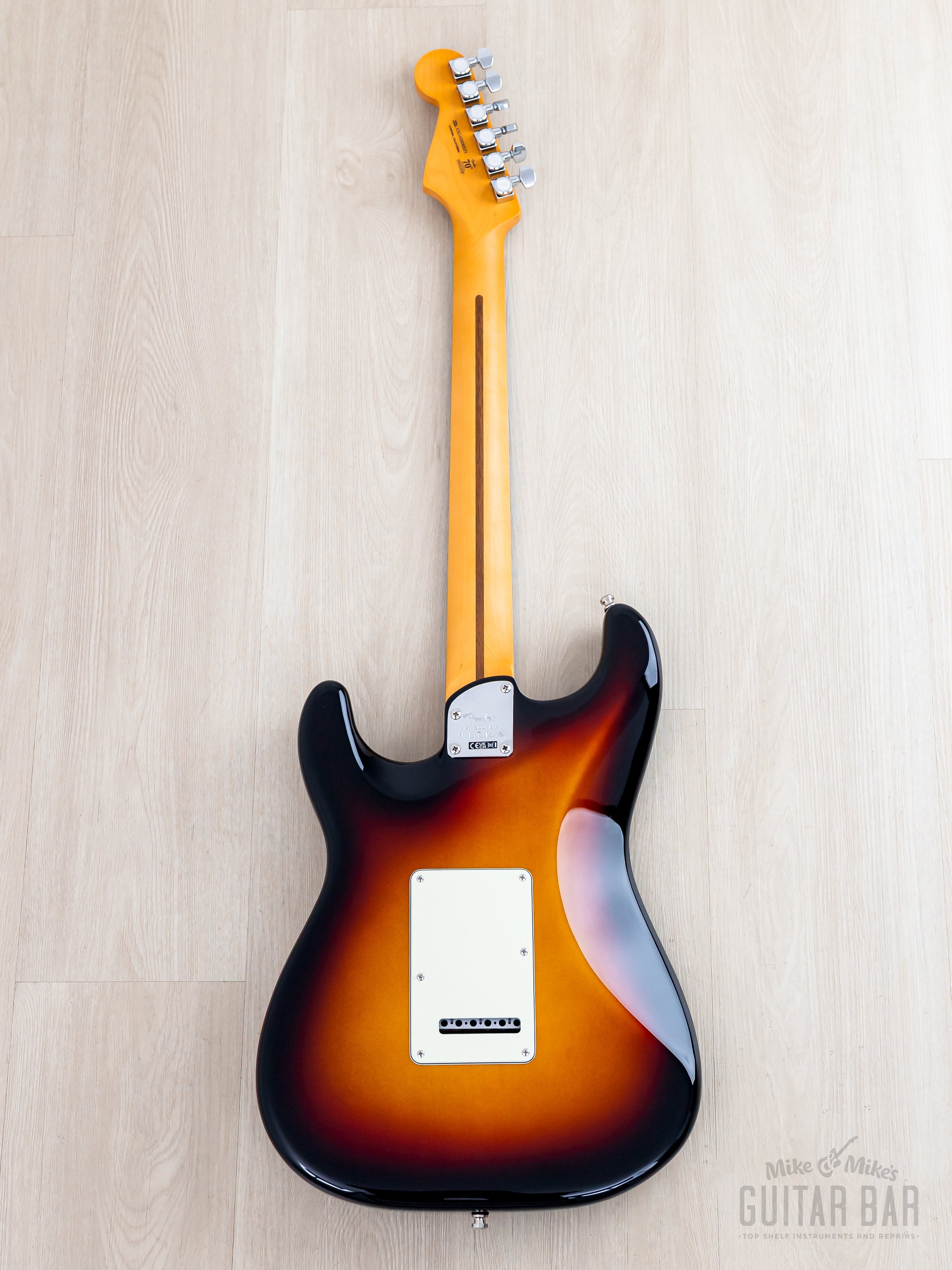 2024 Fender American Ultra Stratocaster Ultraburst, Near-Mint w/ Case,