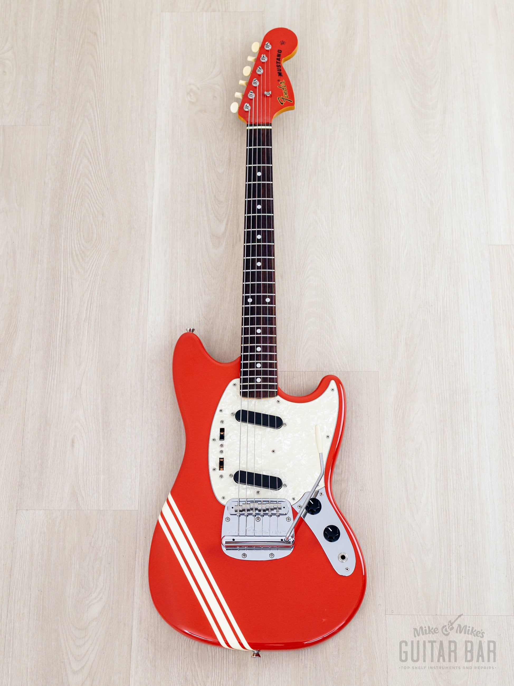 2012 Fender Competition Mustang '73 Vintage Reissue MG73-CO Fiesta Red