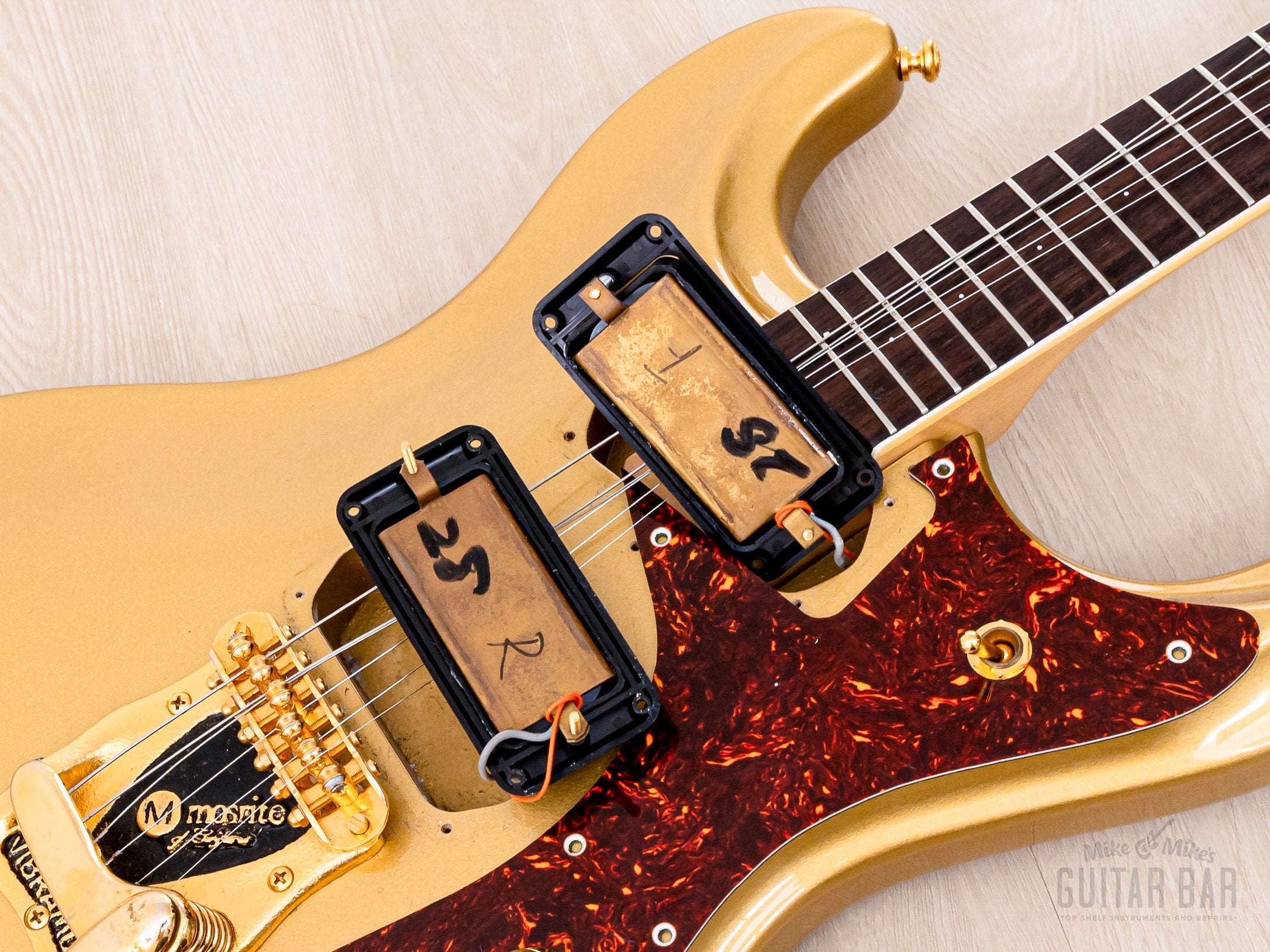 2000s Mosrite Ventures Model Super Custom 65 Gold w/ Gold Hardware, Vi