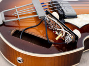 1960s Hofner 500/1 bass electronics view