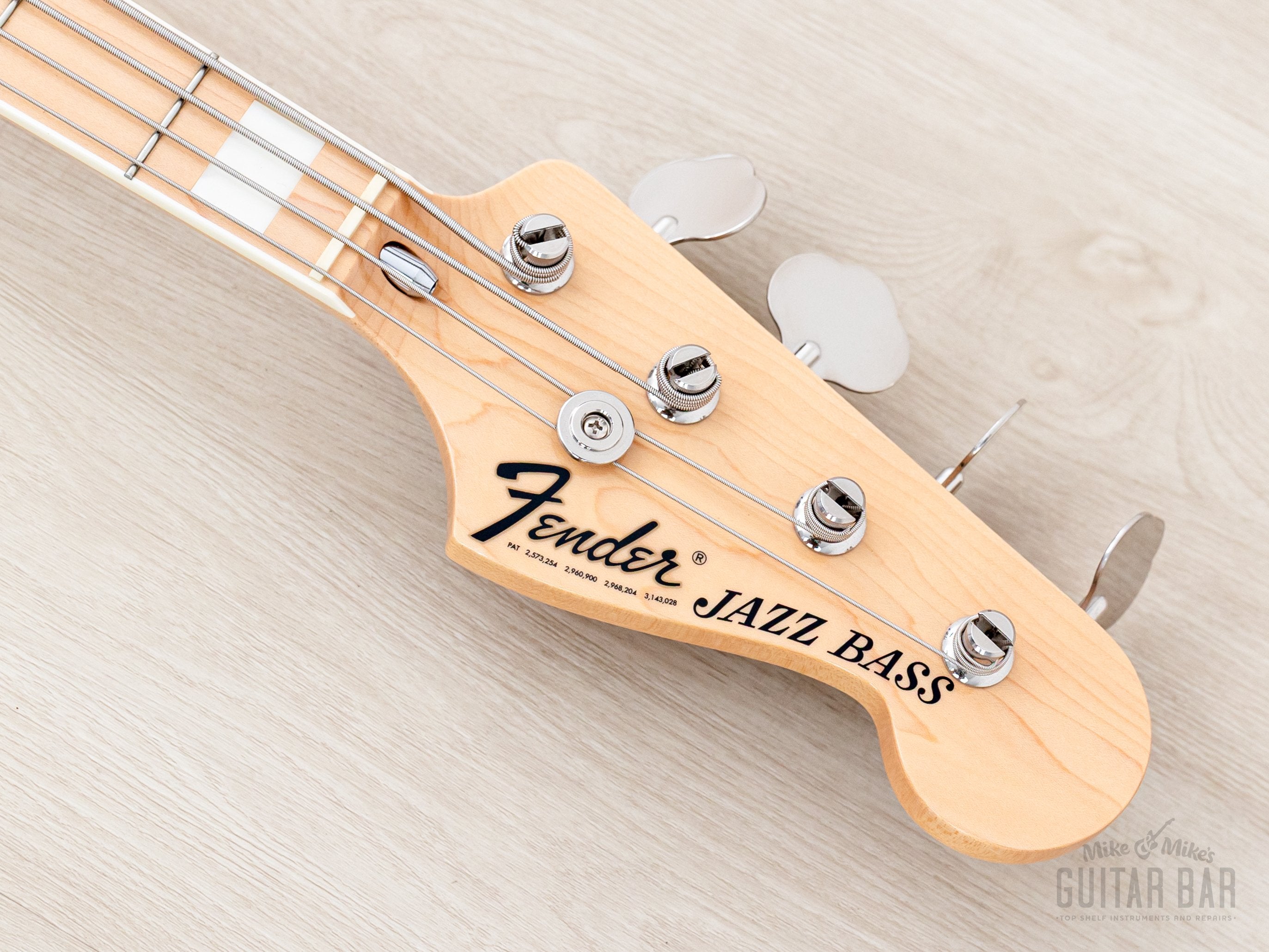 2022 Fender Traditional II '70s Jazz Bass Natural Ash Near-Mint w/ Han