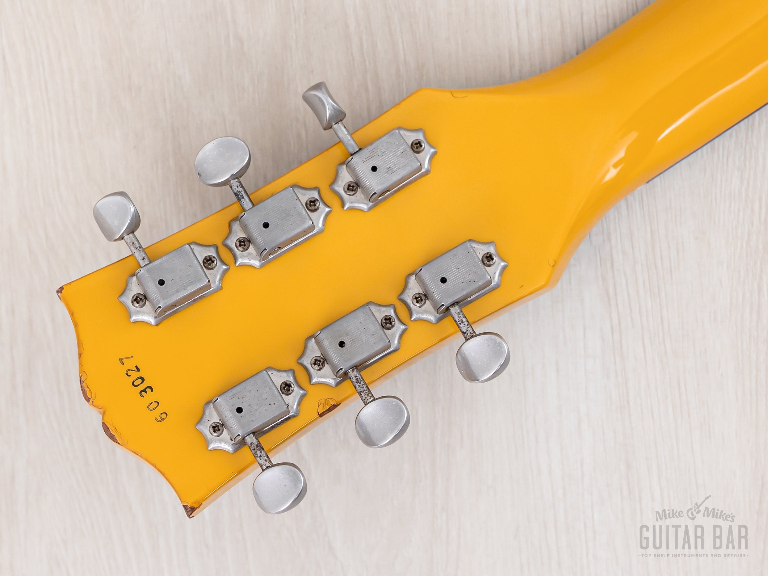 1996 Orville Les Paul Junior Double Cut LPJ-D65 TV Yellow w/ Bigsby B7