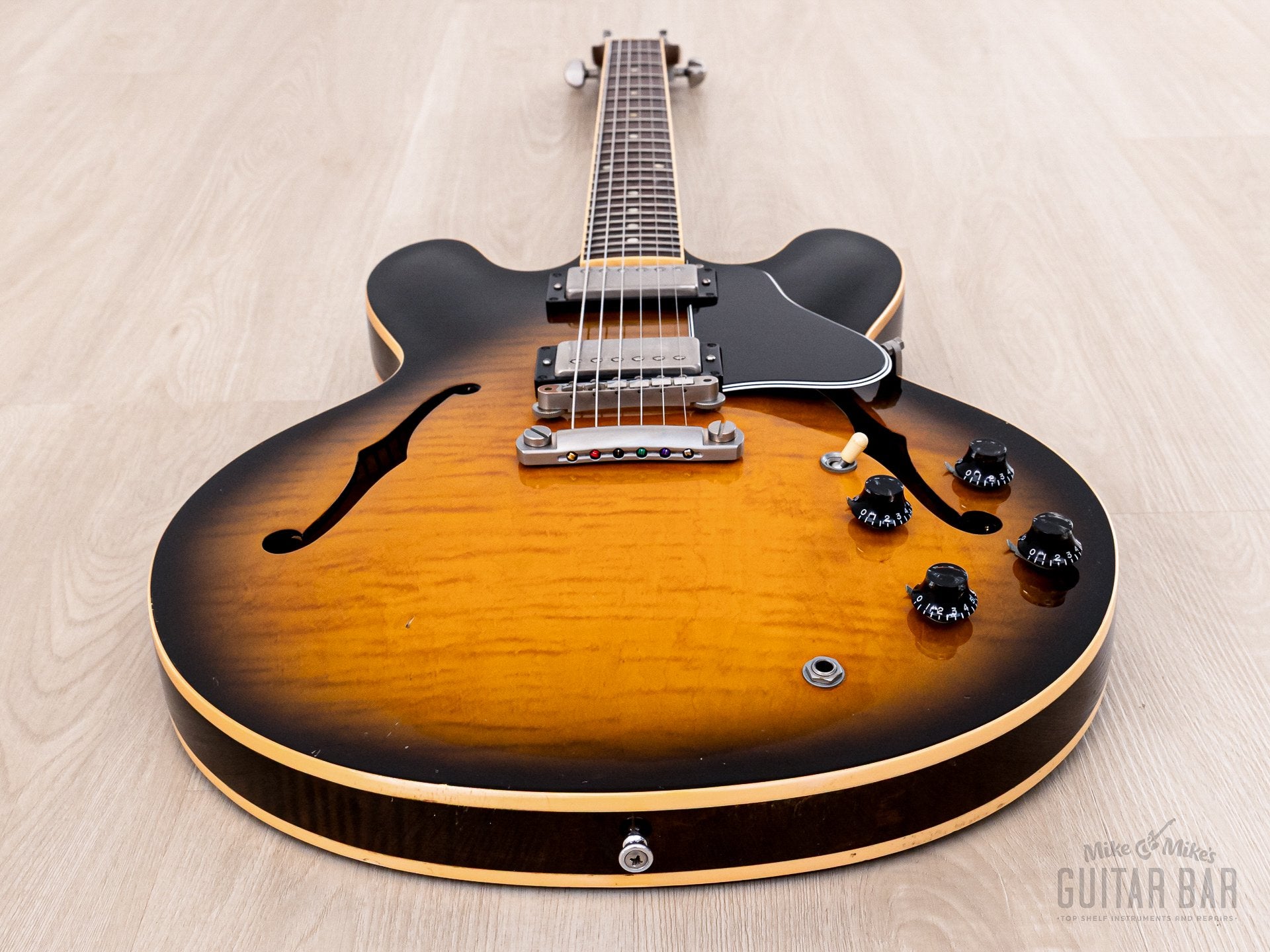 1996 Gibson ES-335 Dot Semi-Hollow Guitar Vintage Sunburst w/ 57 Class