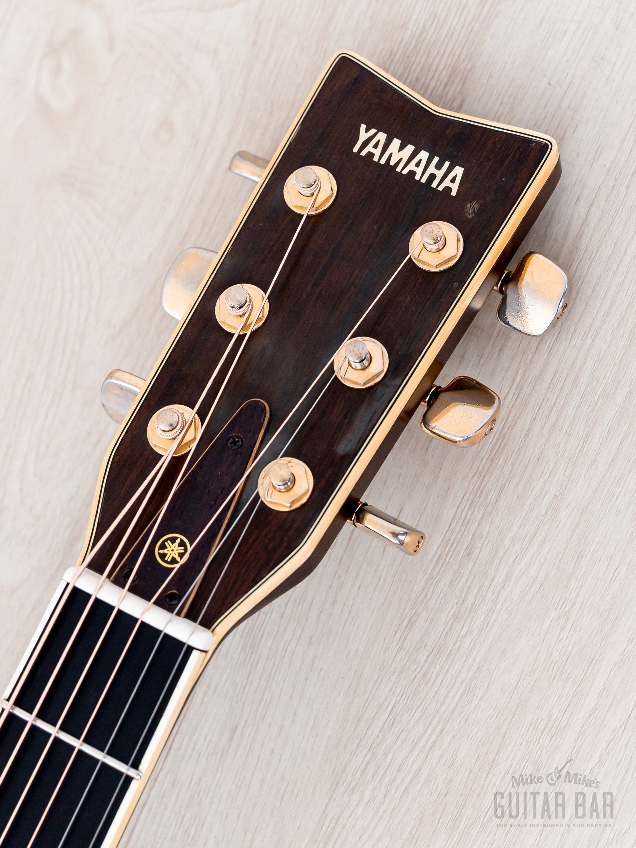 1977 Yamaha L-10 Vintage Dreadnought Acoustic Guitar, Spruce & Rosewoo
