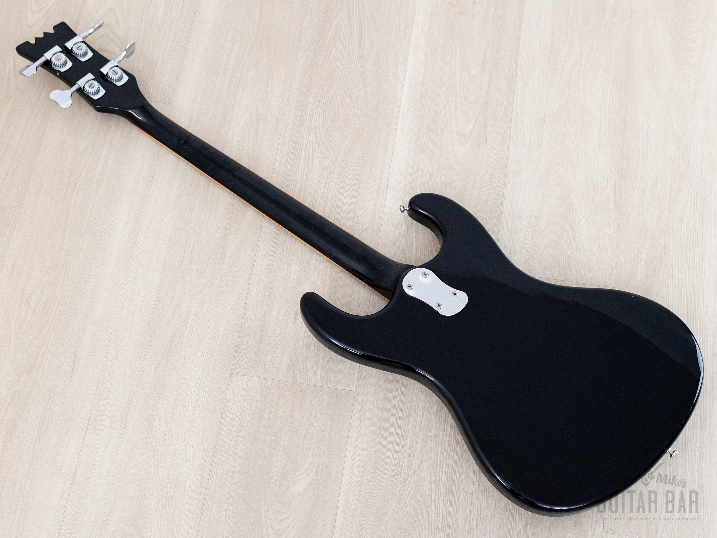 1990 Mosrite Ventures Model Bass Standard Series VMB-900 Black w/ Case