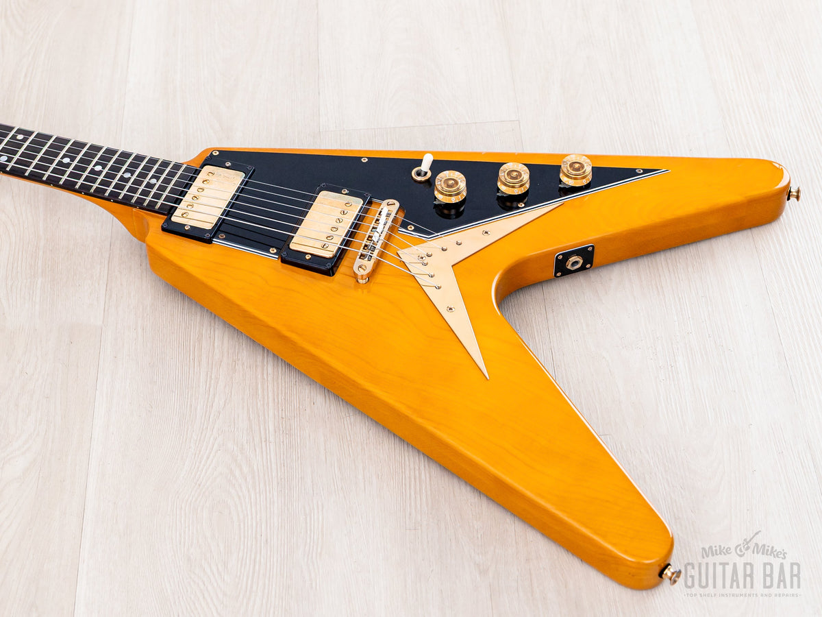 Greco FV-900 body and neck, angled front
