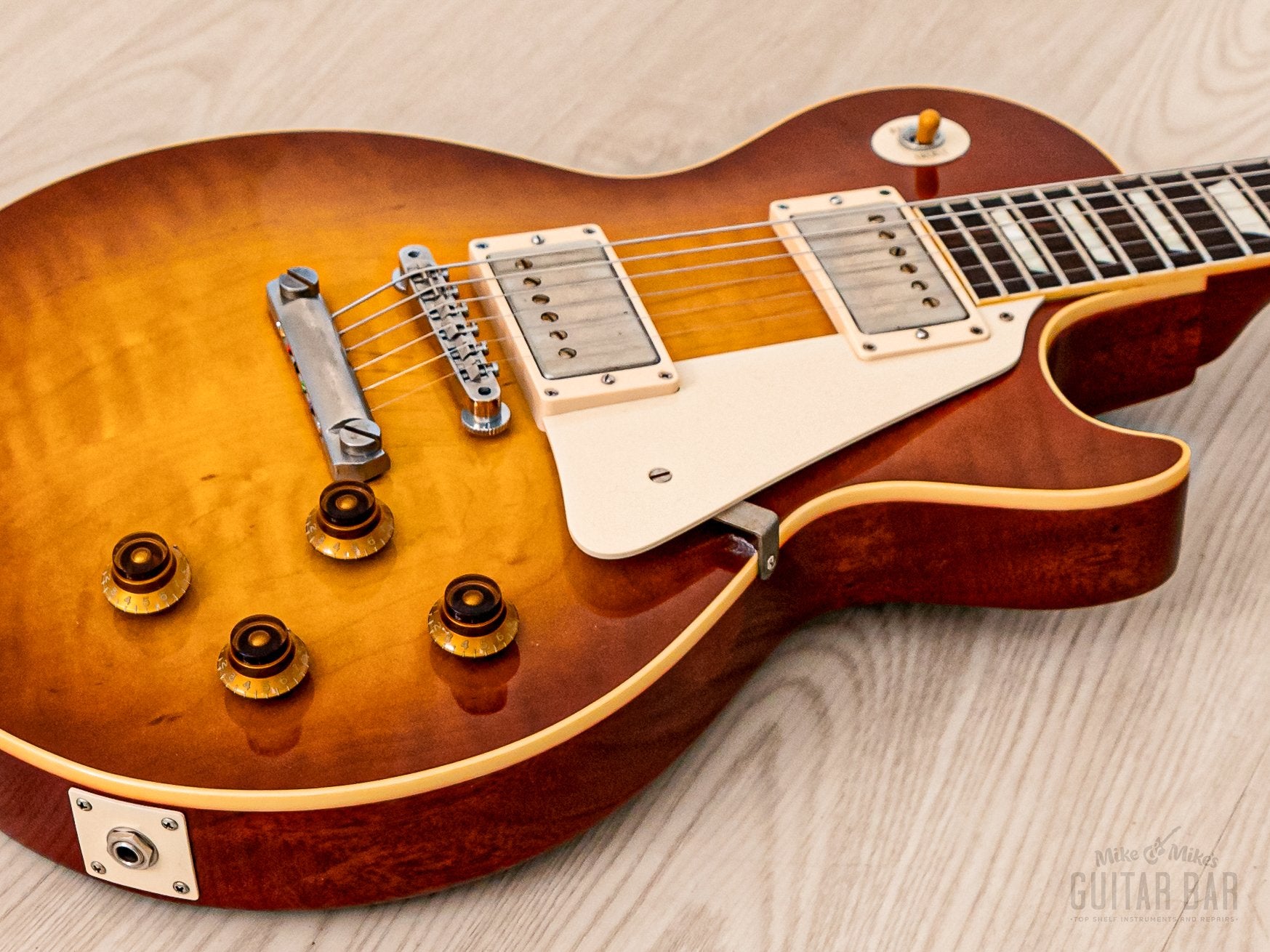 2013 Gibson Custom Shop Historic 1958 Les Paul Standard R8 Flame Top, Ice Tea Burst w/ Custombucker PAFs, COA & Case