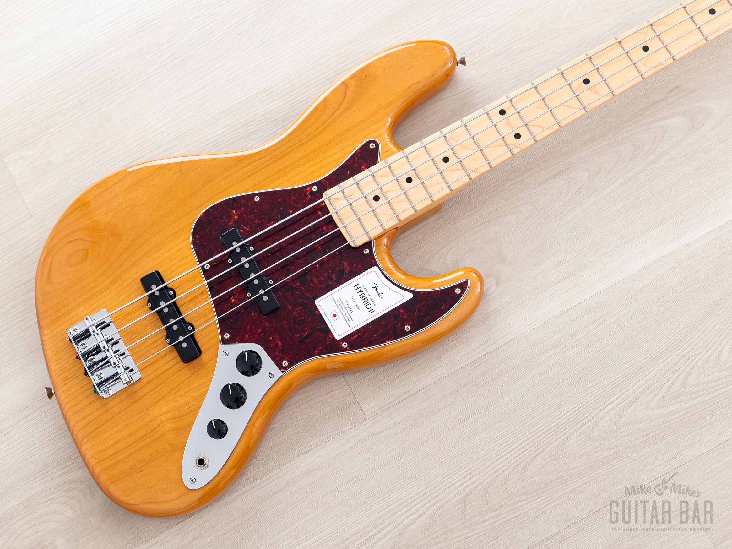 Fender HYBRID II JAZZ BASS 日本製 2024 Fender Hybrid II Jazz Bass Vintage Natural, Japan MIJ