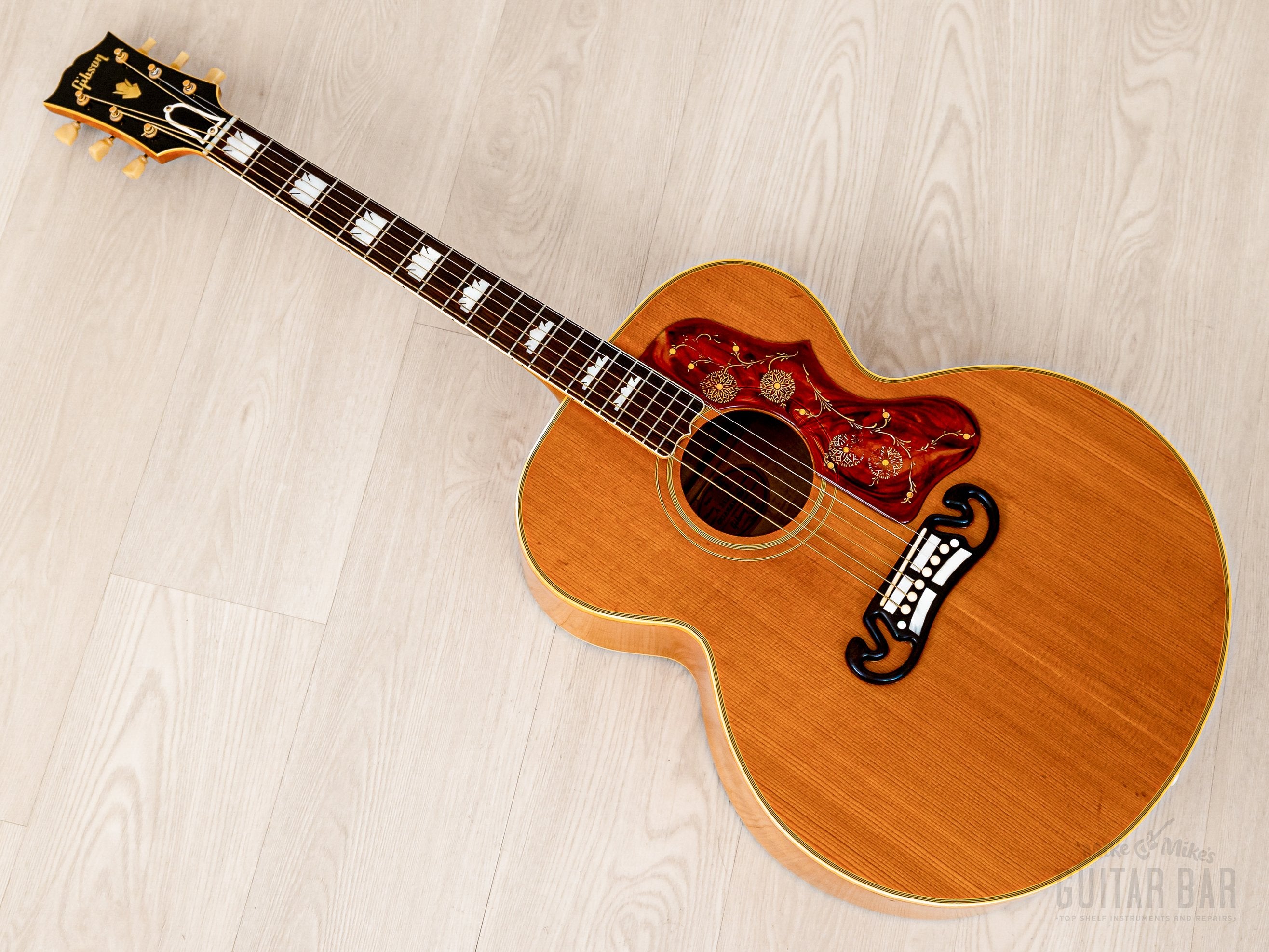 1956 Gibson J-200 Vintage Jumbo Acoustic Guitar Blonde w/ Lifton Case