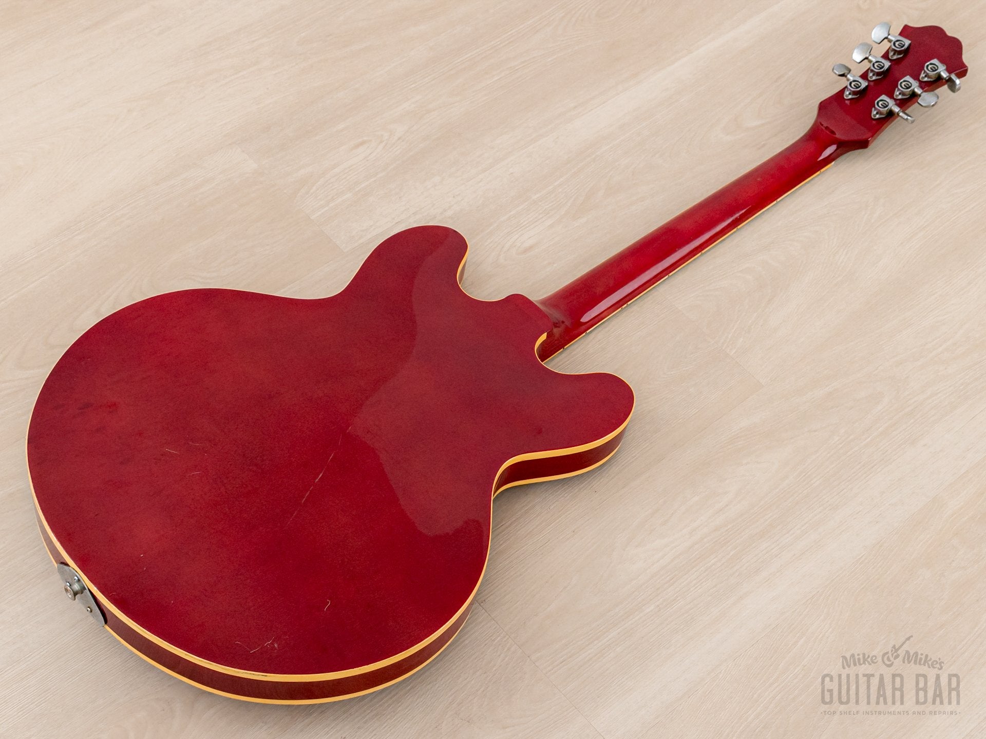Epiphone Riviera Cherry Red 1980年代製 Epiphone Riviera Cherry Red 1980年代製 - メルカリ