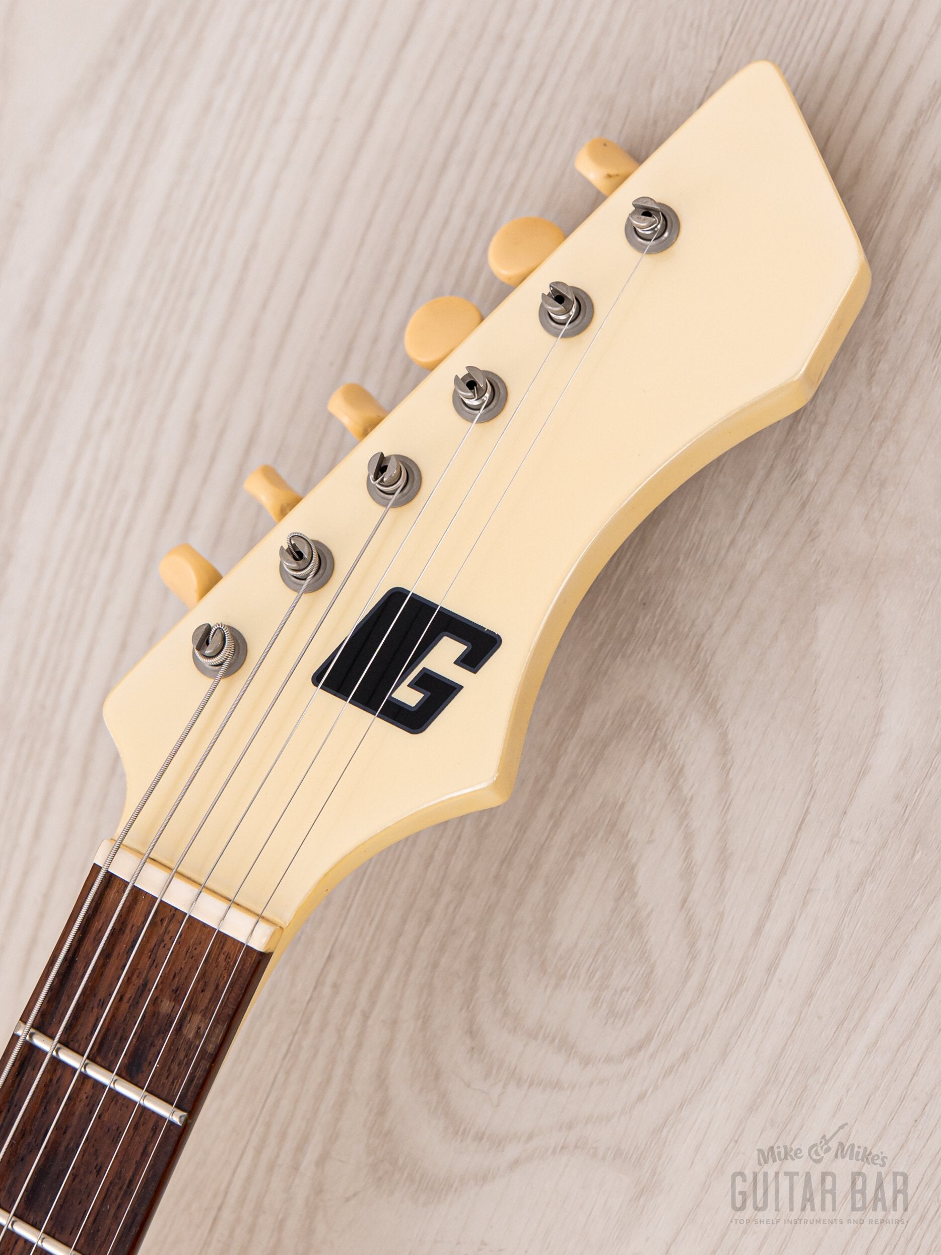 1999 Guyatone Telstar LG-160T Vintage Reissue Pearl White, Near-Mint, Japan