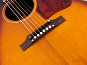 1967 Gibson B-25 rosewood belly-up bridge with adjustable saddle
