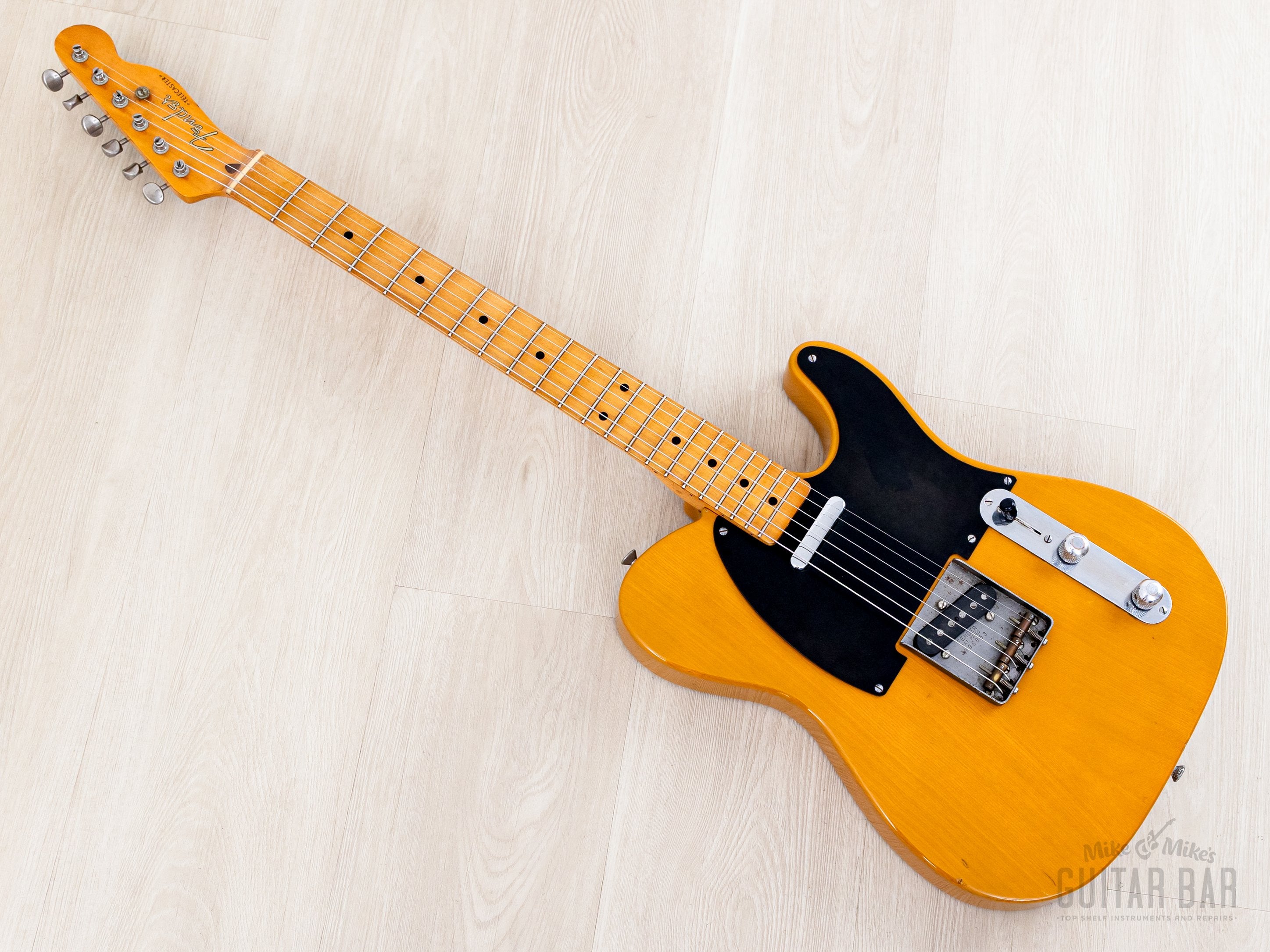1984 Fender JV Telecaster '52 Vintage Reissue TL52-65 Butterscotch w/