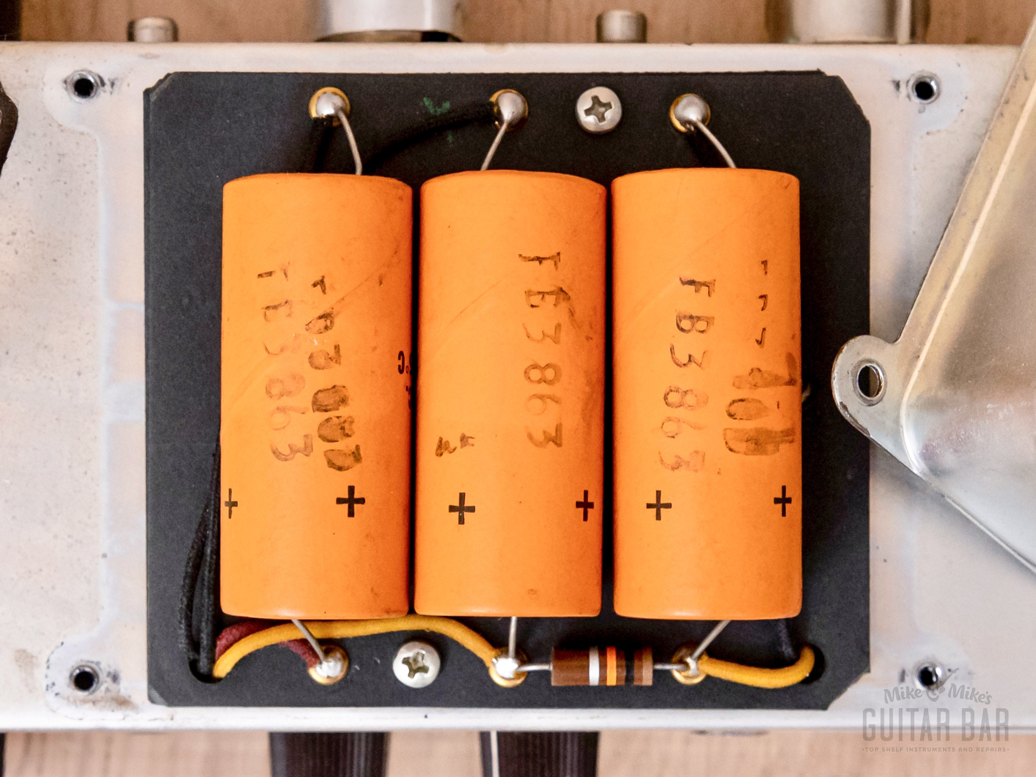 1964 Fender Reverb Unit Pre-CBS Vintage Tube Tank 6G15 Circuit, Brown ...