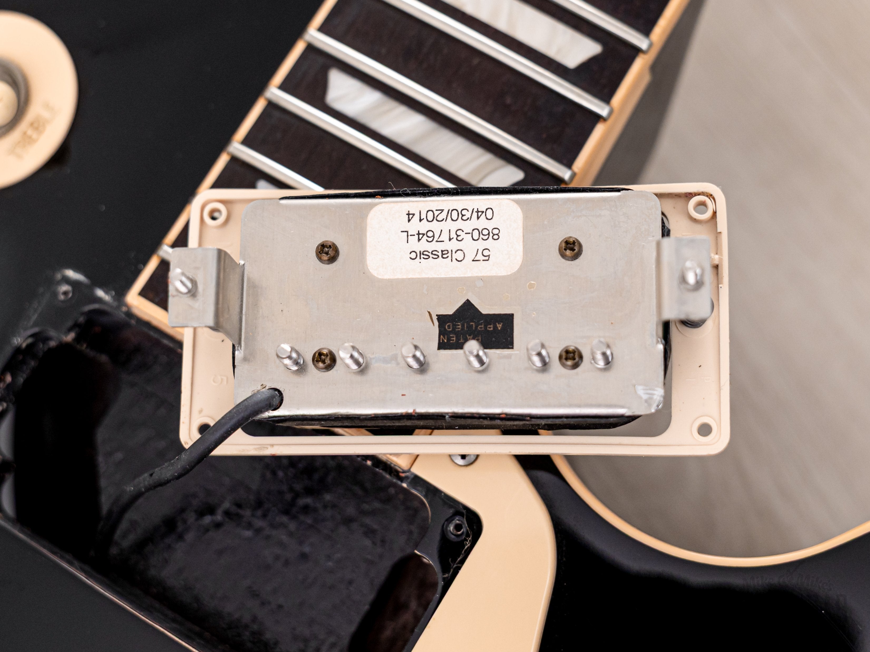 2014 Gibson Les Paul Classic Ebony, 57 Classic PAFs, Coil Taps & Turbo Boost w/ Case & Hangtags