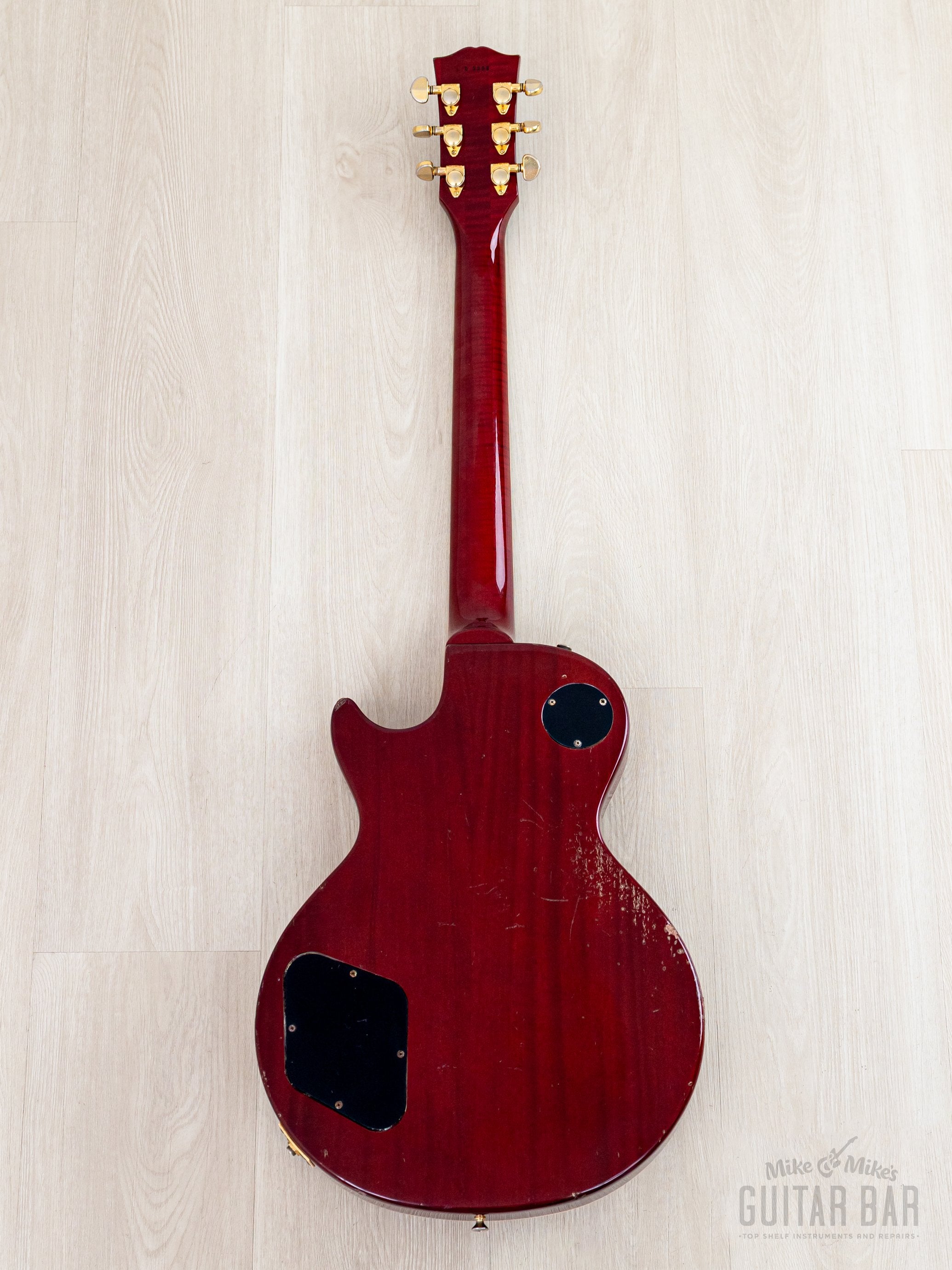 1985 Greco Mint Collection EG59-240 Burst Standard Carved Top w/ Dry H