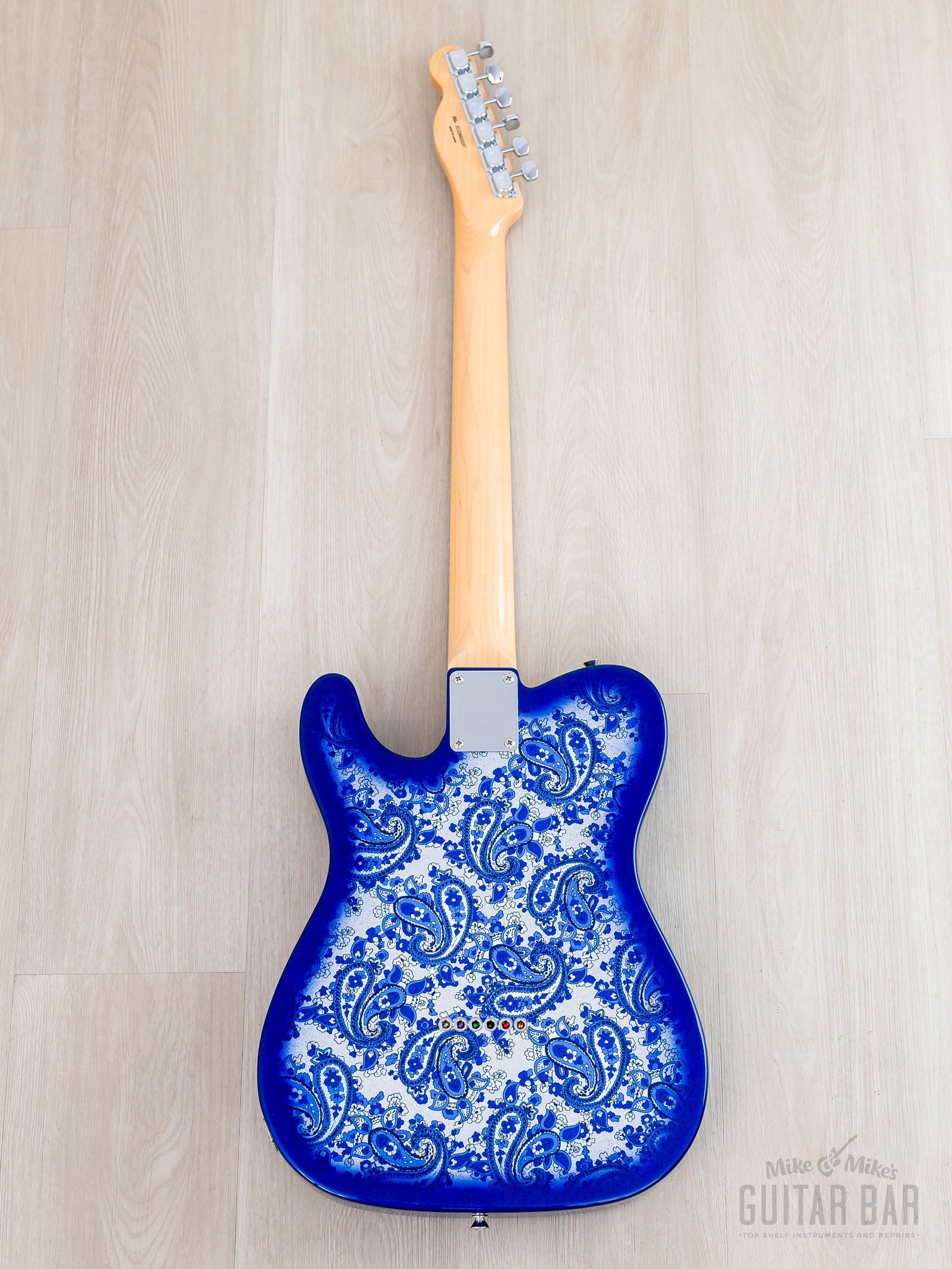 2025 Fender Limited Telecaster Indigo Paisley, Mint w/ Hangtags, Japan