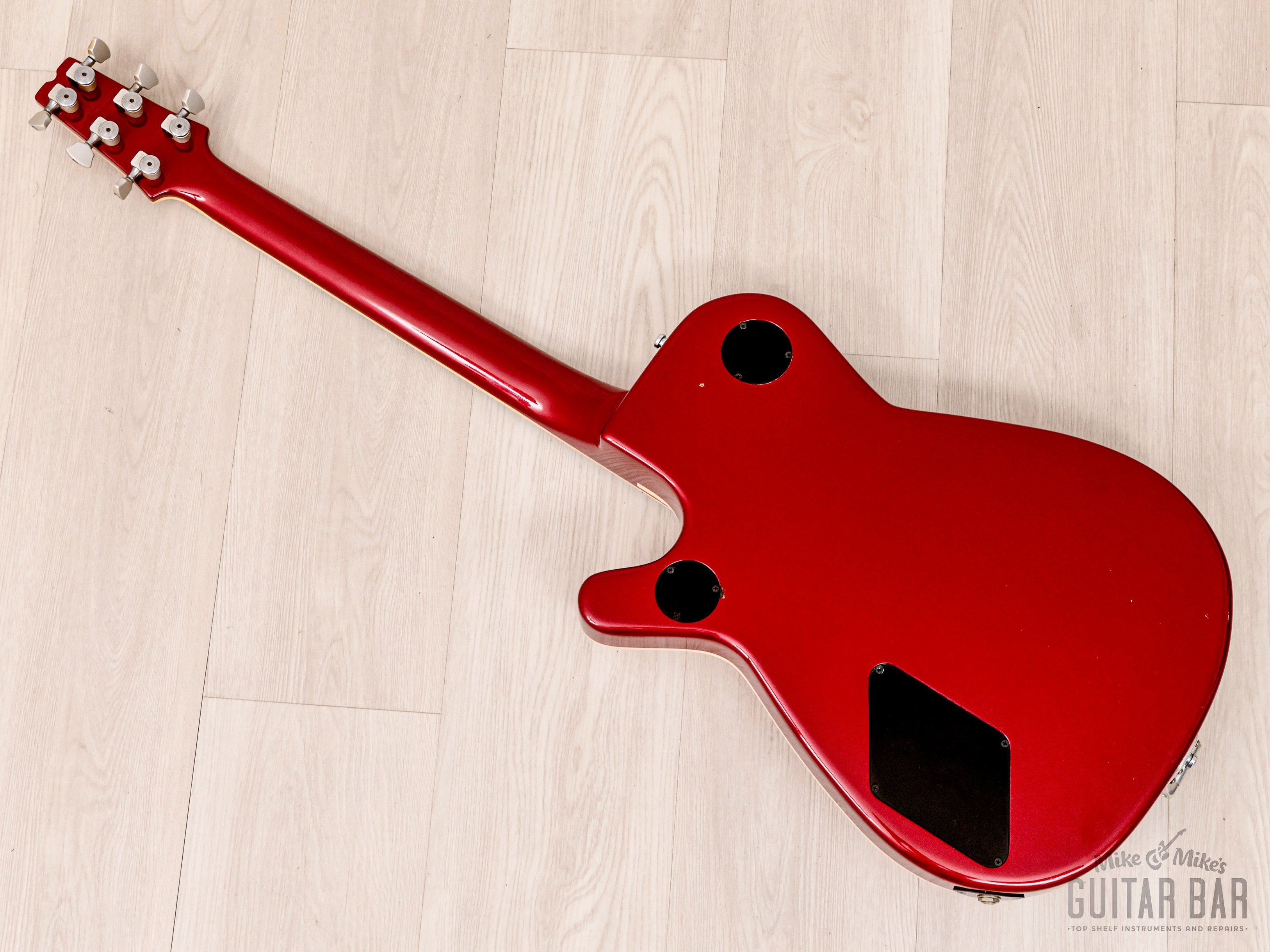 1990s GMP Roxie Duo Jet-Style Guitar Red Metalflake w/ TV Jones MagnaTron Pickups, Case