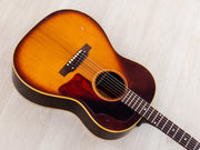 1967 Gibson B-25 Cherry Sunburst body, angled view