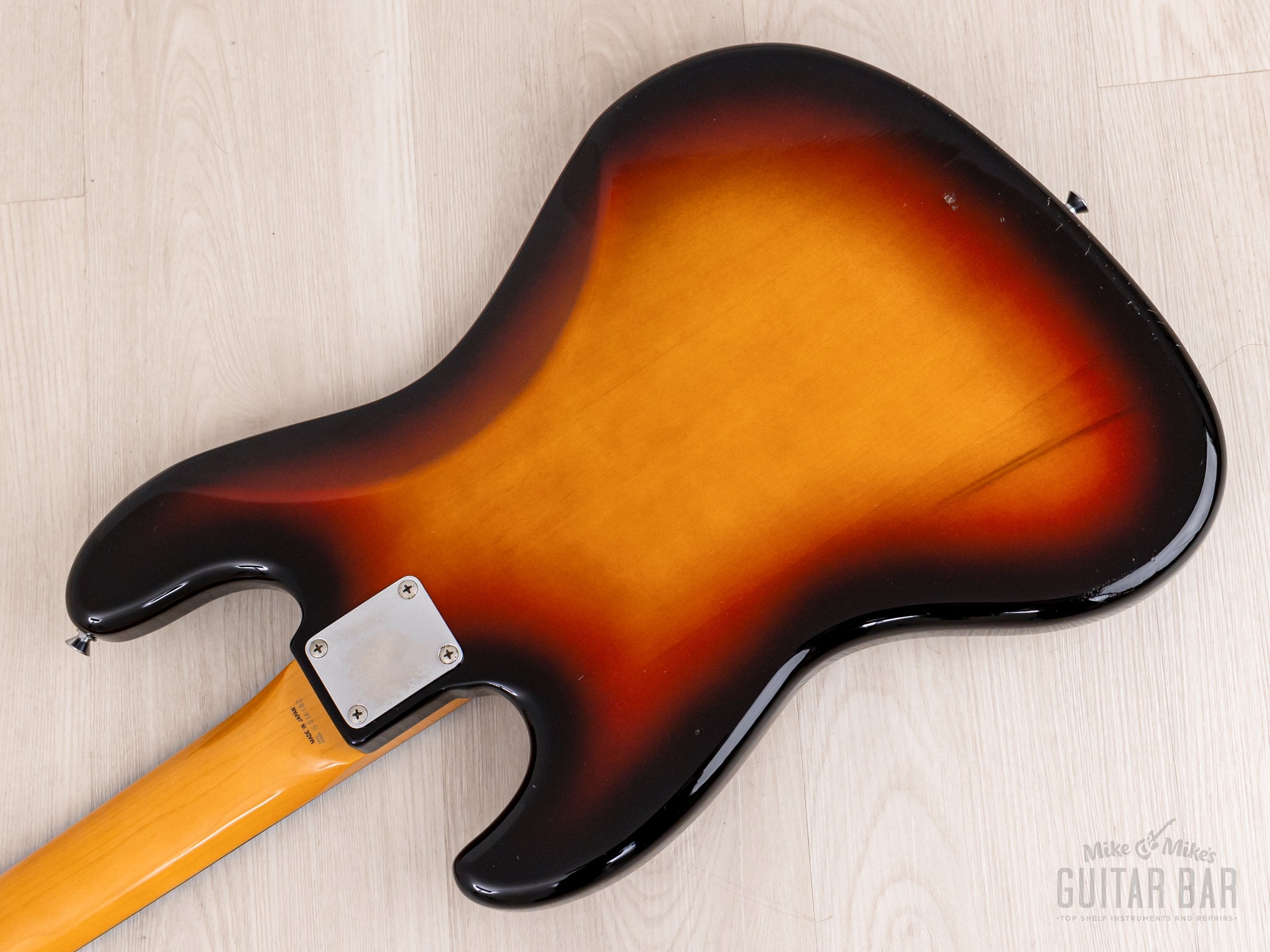 1994 Fender Jazz Bass '62 Vintage Reissue JB62-58 Sunburst, Japan MIJ