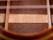 1967 Gibson B-25 model stamp visible through the soundhole