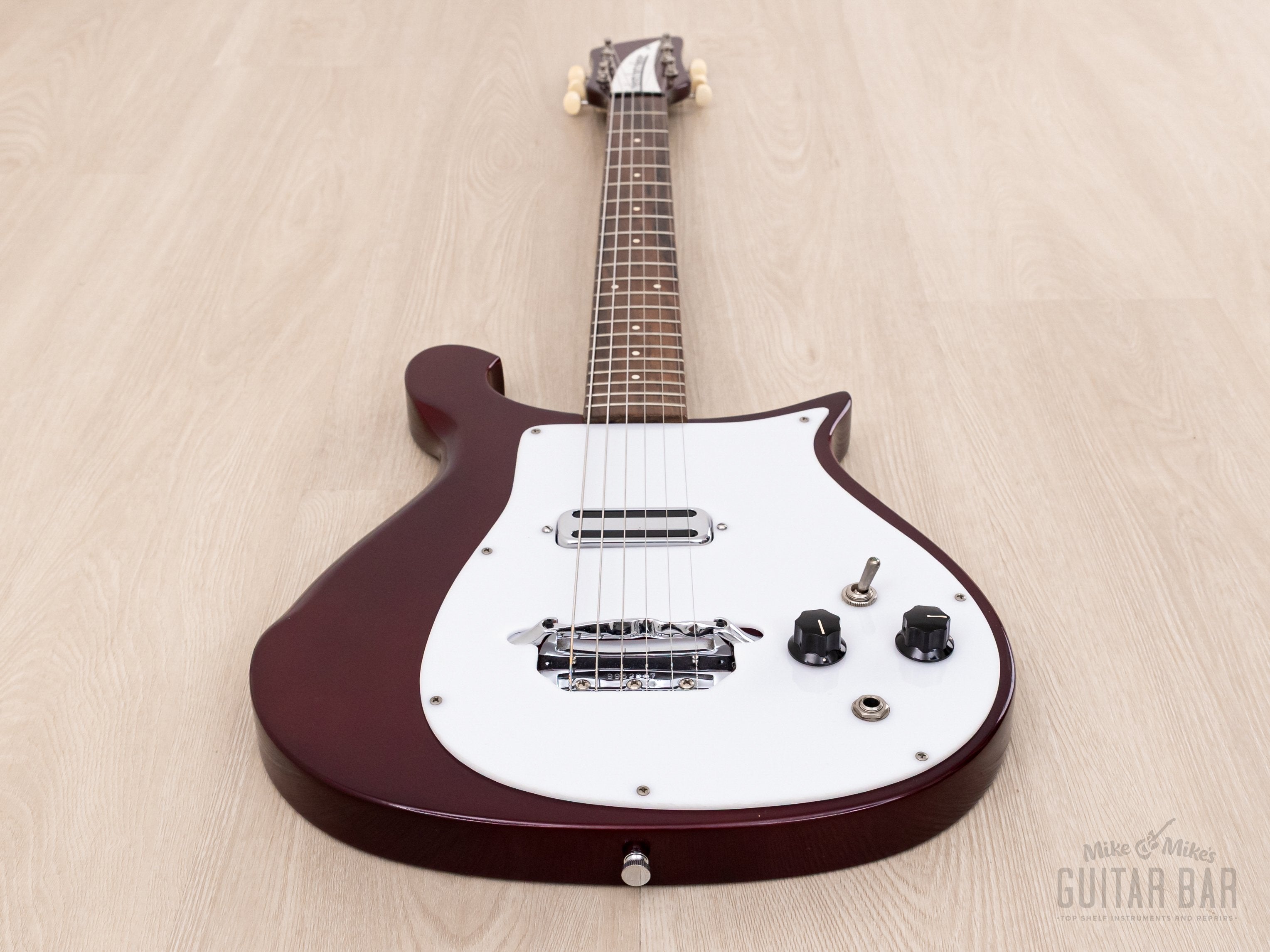 1999 Rickenbacker 425V63 Limited Edition Vintage Reissue Burgundyglo w/ Toaster Top, Case