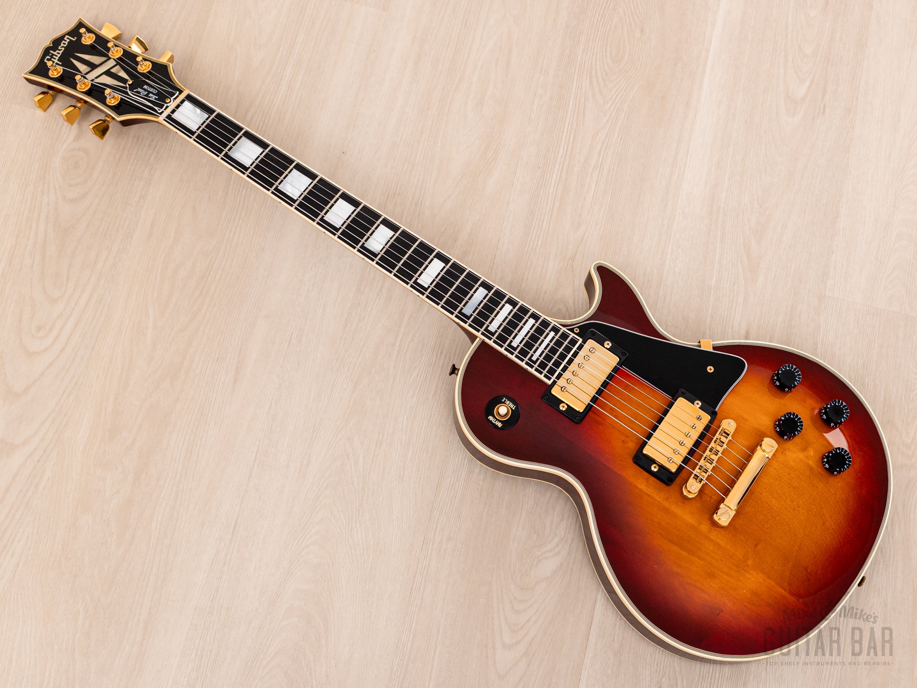 1988 Gibson Les Paul Custom Heritage Cherry Sunburst, Near-Mint w/ Case & Tag, Bill Lawrence