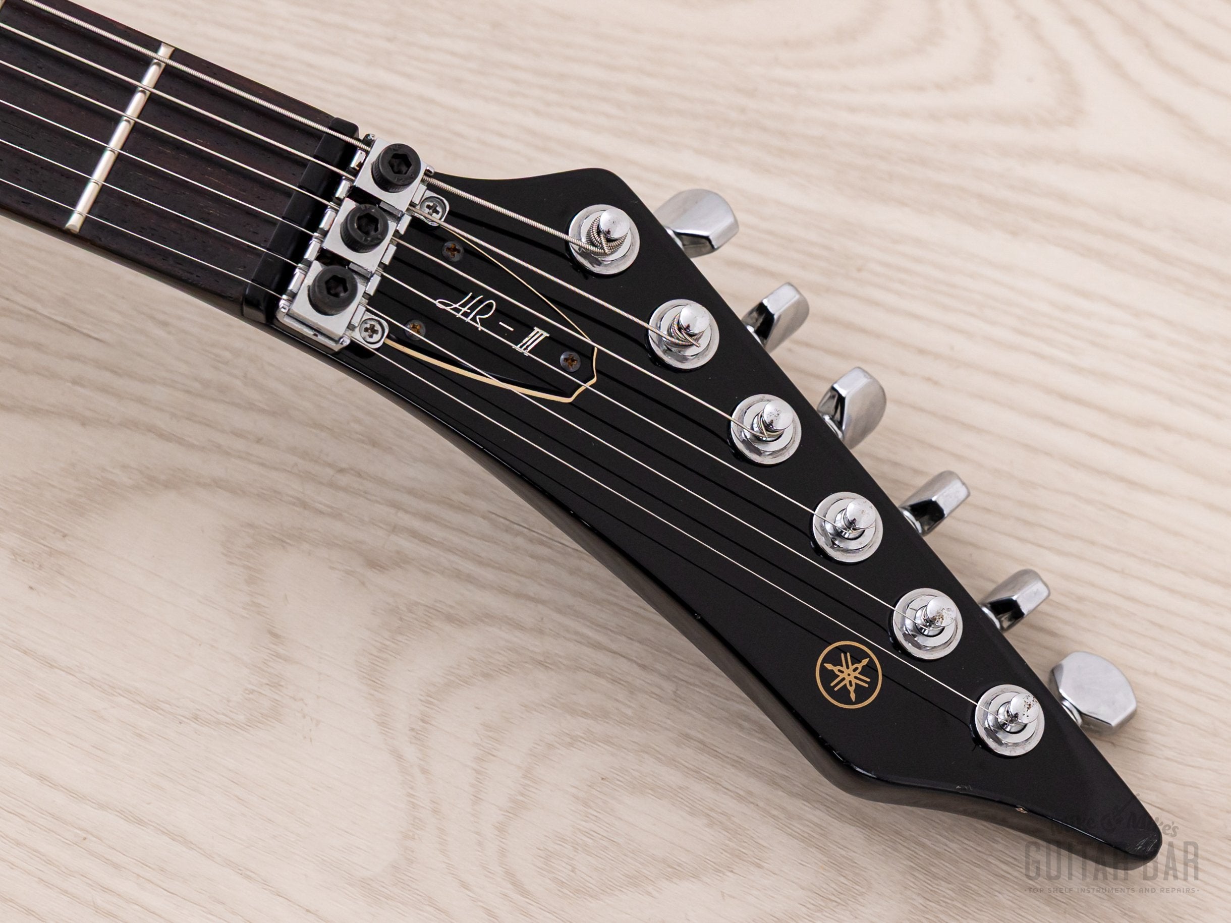 1988 Yamaha HR-III Vintage Guitar Black, Kyoji Yamamoto Bow Wow