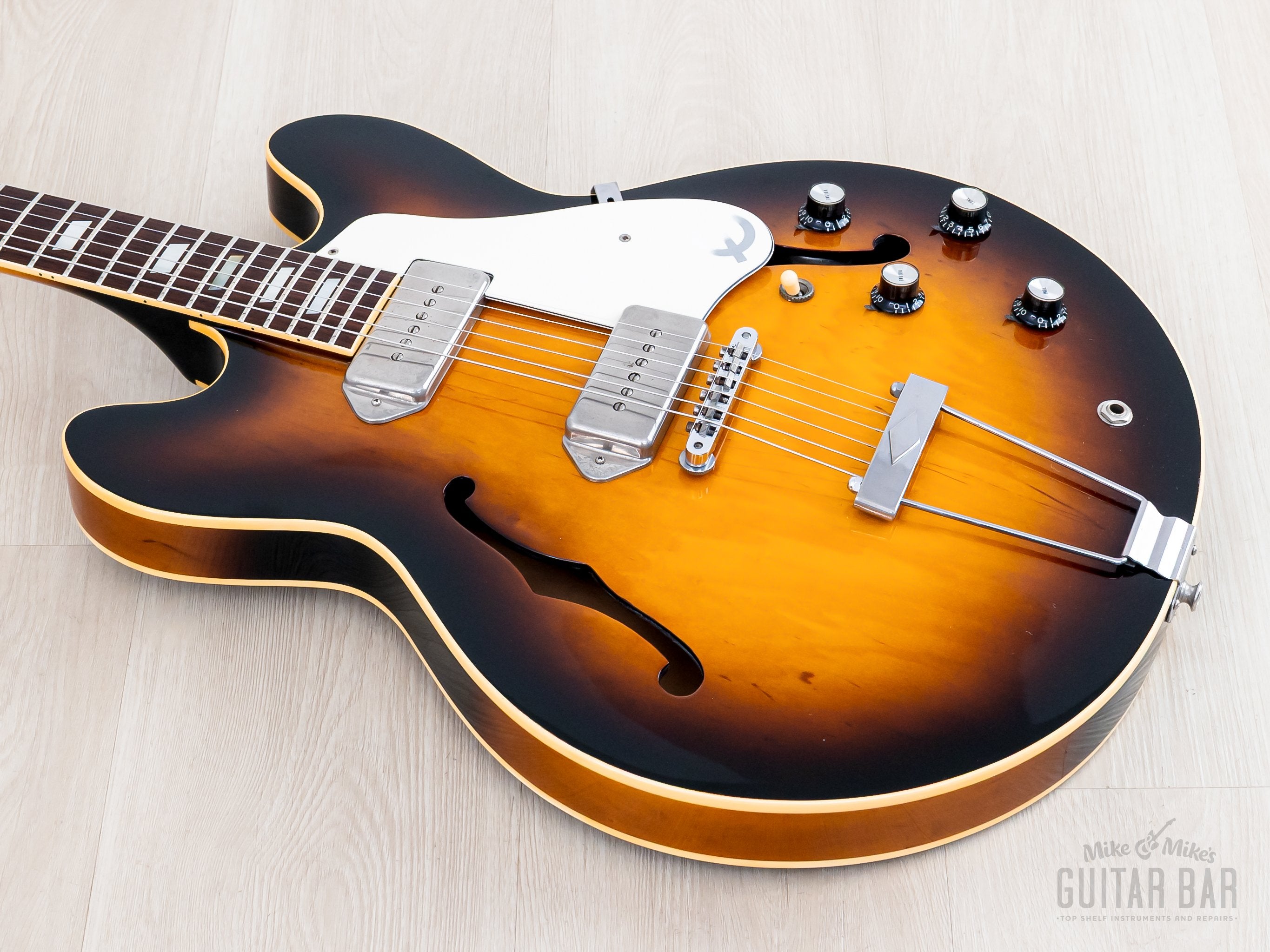 Epiphone Casino NA 音出良好！ 1984 Epiphone Casino Vintage Guitar Sunburst Short Headstock '62-Spec,