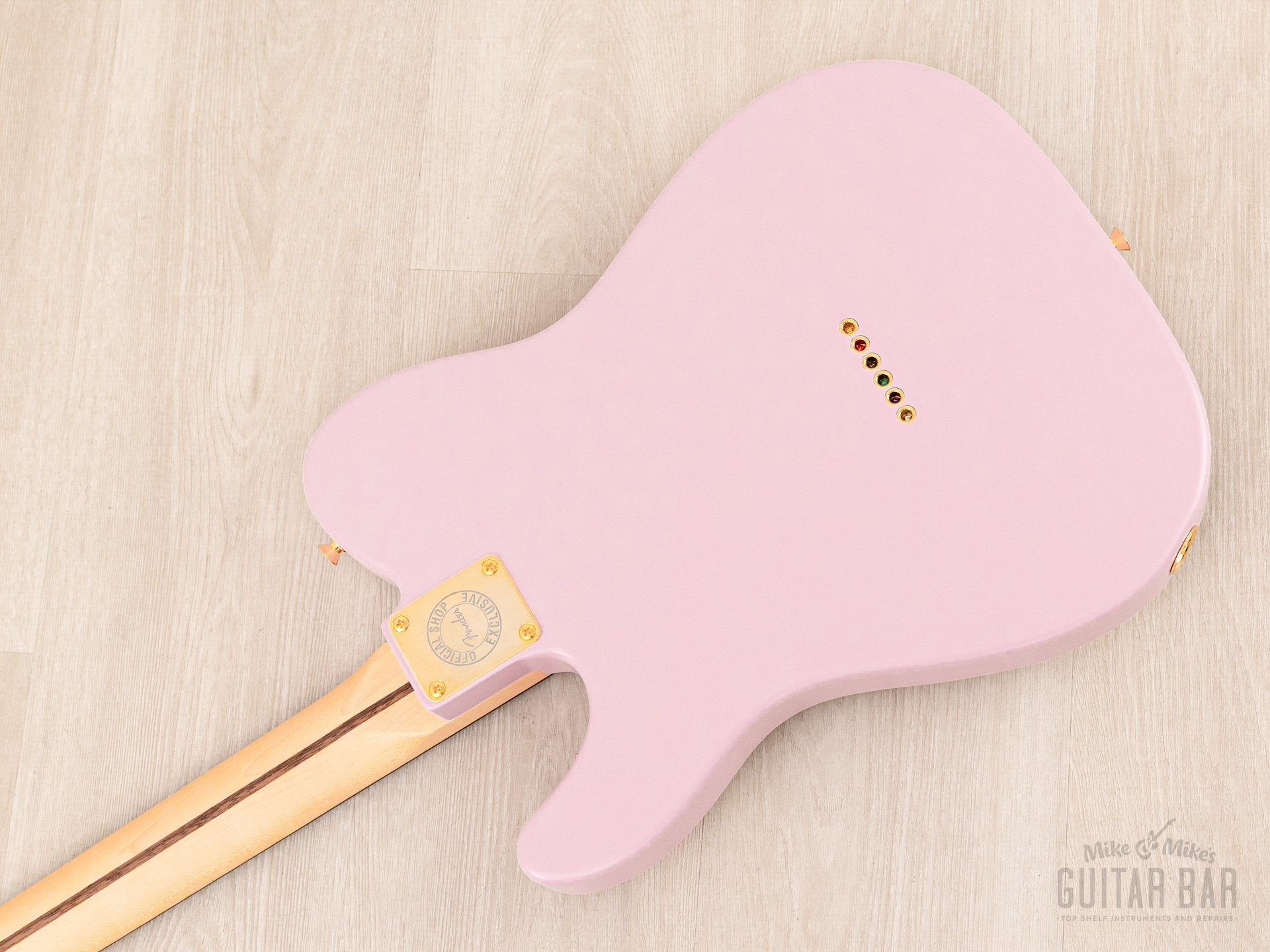 ギター Fender Kusumi Pink Telecaster Thinline Fender Made in Japan Limited Kusumi Color Telecaster