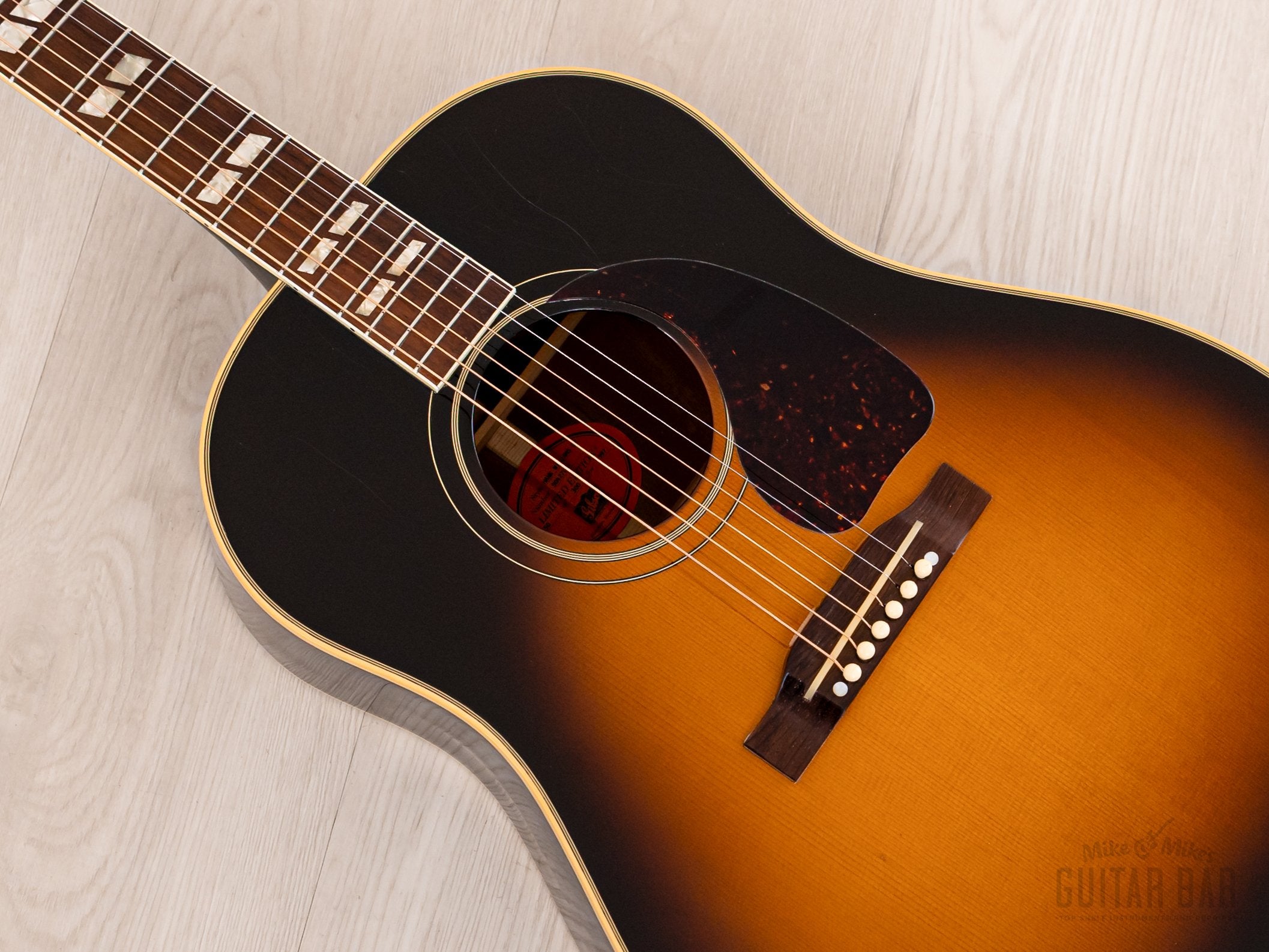 1997 Gibson Hank Williams Jr. Southern Jumbo Limited Edition, Near-Mint w/ Case & Tags, Brazilian Rosewood
