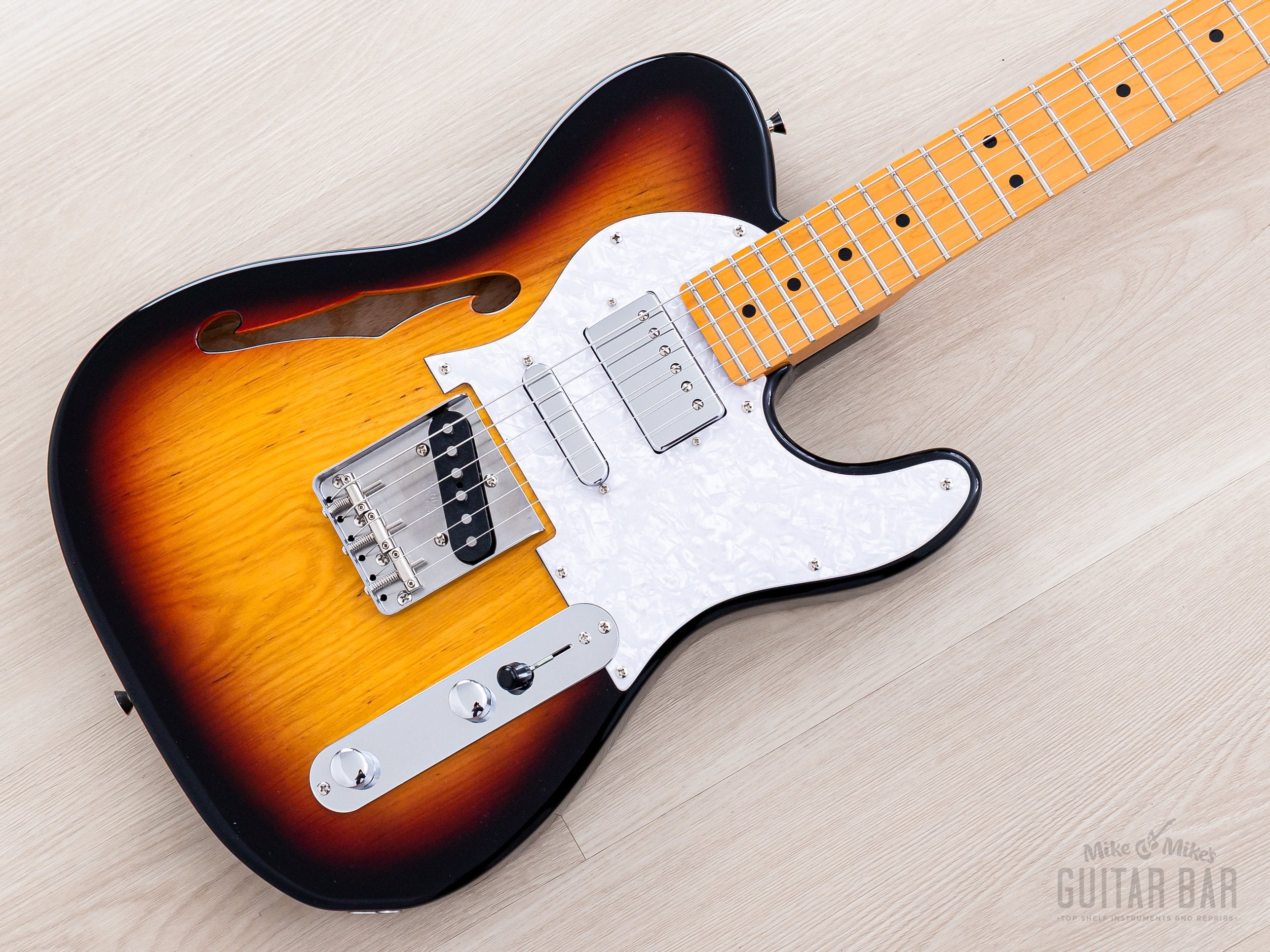 2011 Fender Telecaster Thinline Special TN-SPL Sunburst w/ USA Pickups