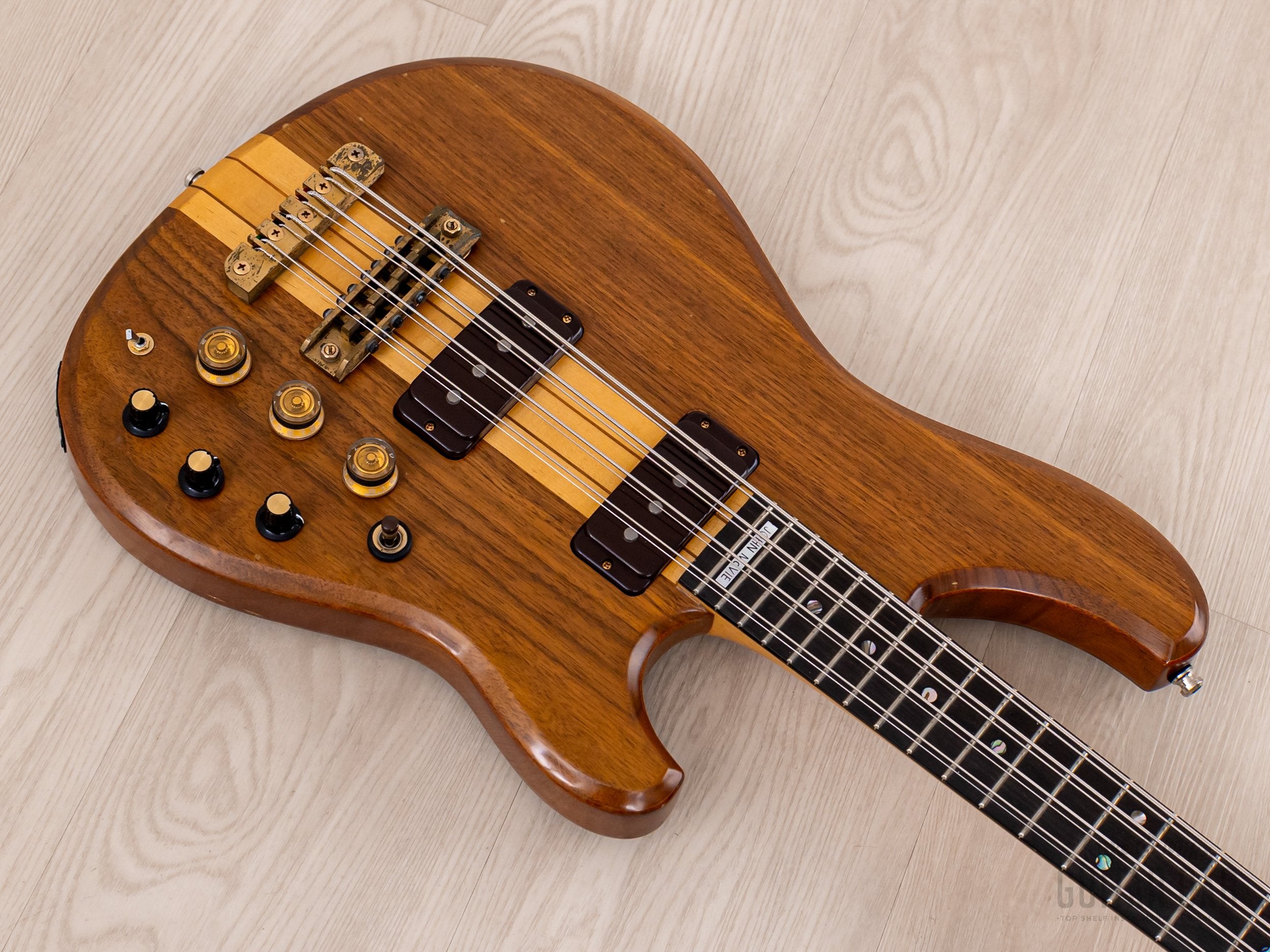 1982 Ibanez Musician 8-string ST-980 24-fret, Fleetwood Mac John McVie-Owned w/ Flight Case