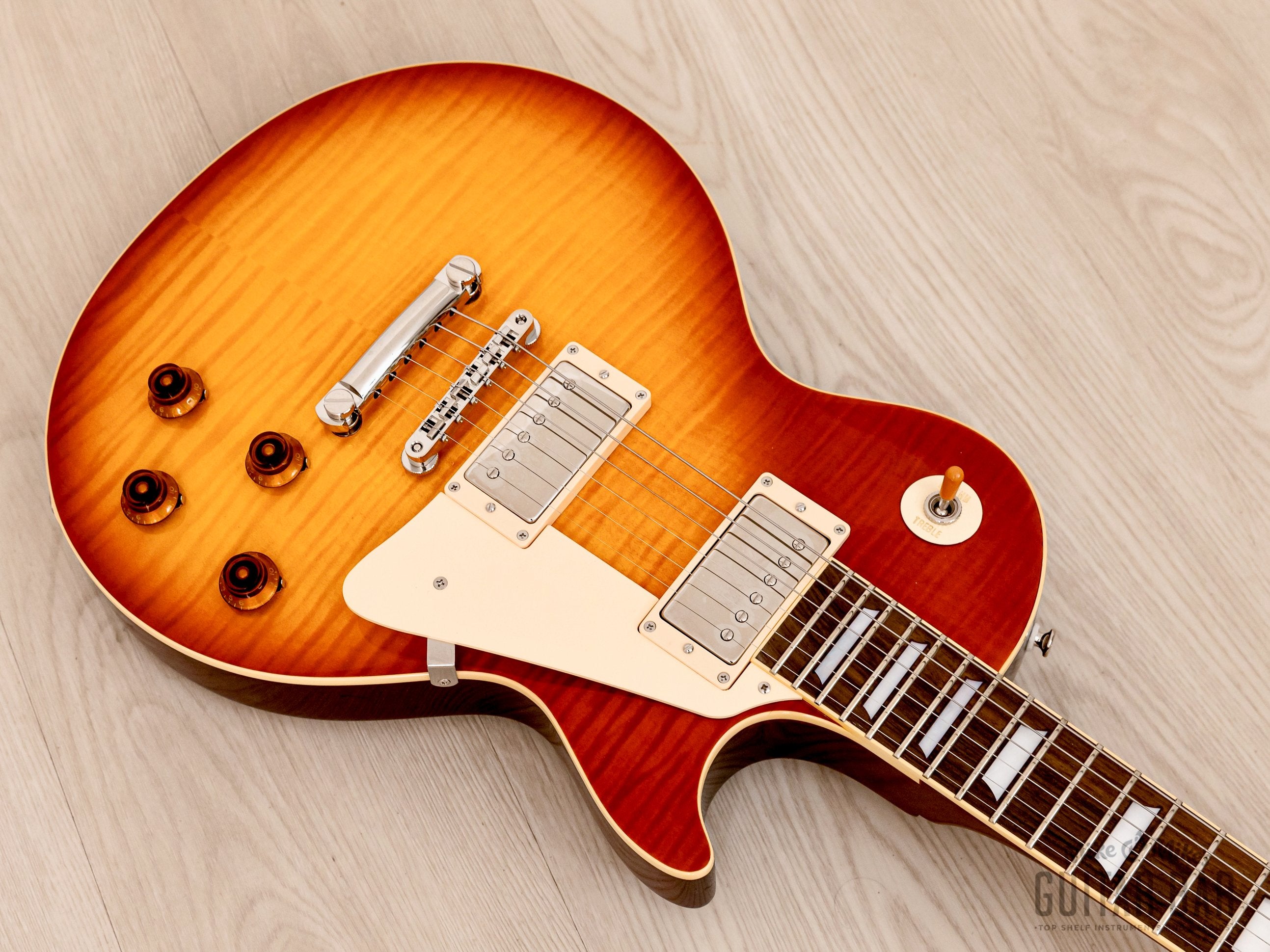2022 Tokai Love Rock LS136F Flame Top Electric Guitar Cherry Sunburst w/ Tags, Japan