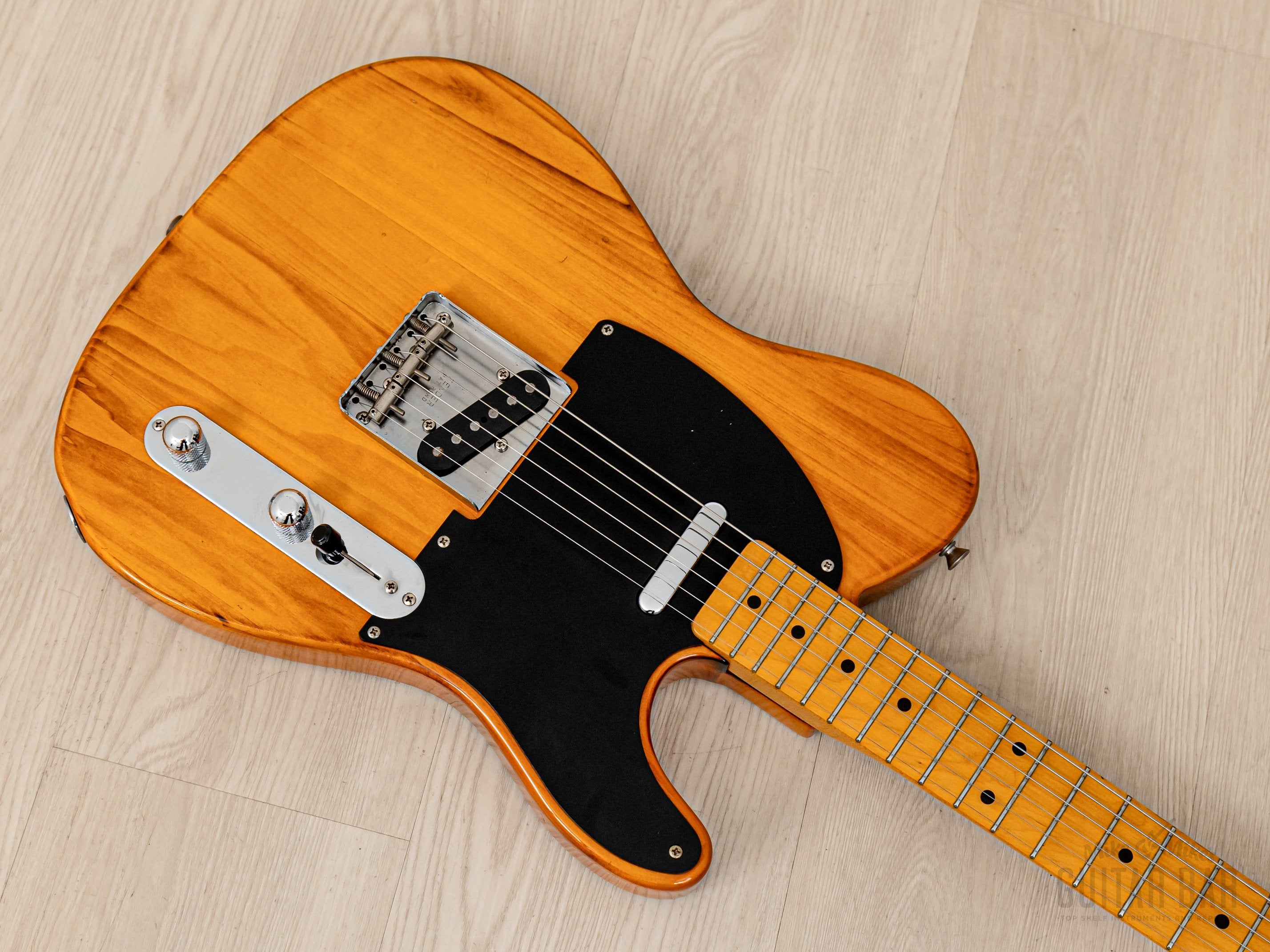 1990 Fender Telecaster ‘52 Vintage Reissue TL52-600 Charcoal Burst, Japan MIJ Fujigen