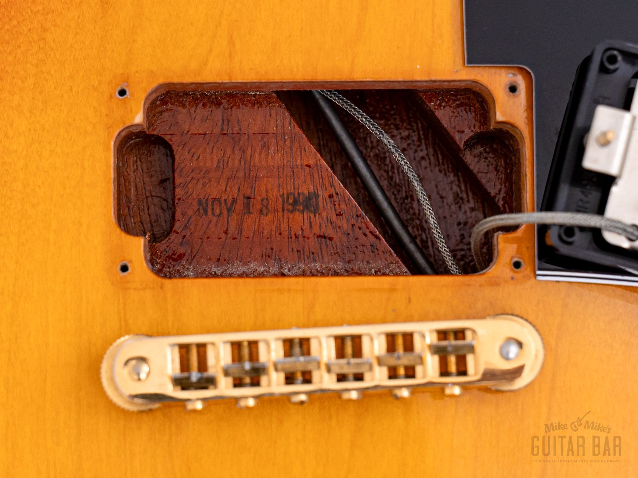 1990 Gibson Les Paul Custom Heritage Cherry Sunburst, Near-Mint w/ Zebra '57 Classic PAFs, Case