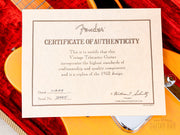 1999 Fender American Vintage 52 Telecaster Butterscotch, certificate of authenticity