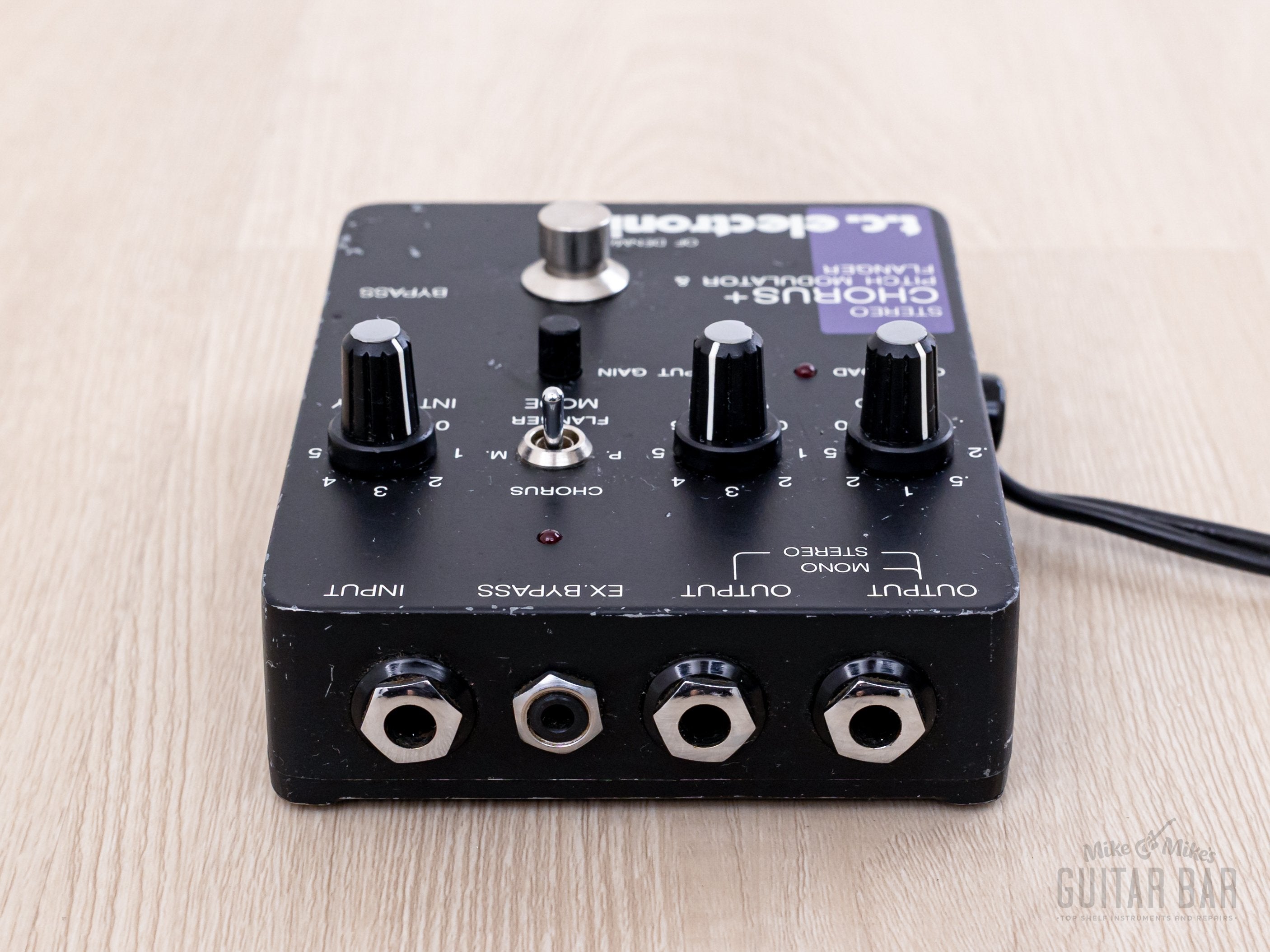 ギター TC Electronic Stereo Chorus+ PM &Flanger TC Electronic Stereo Chorus + Pitch Modulator & Flanger 1991