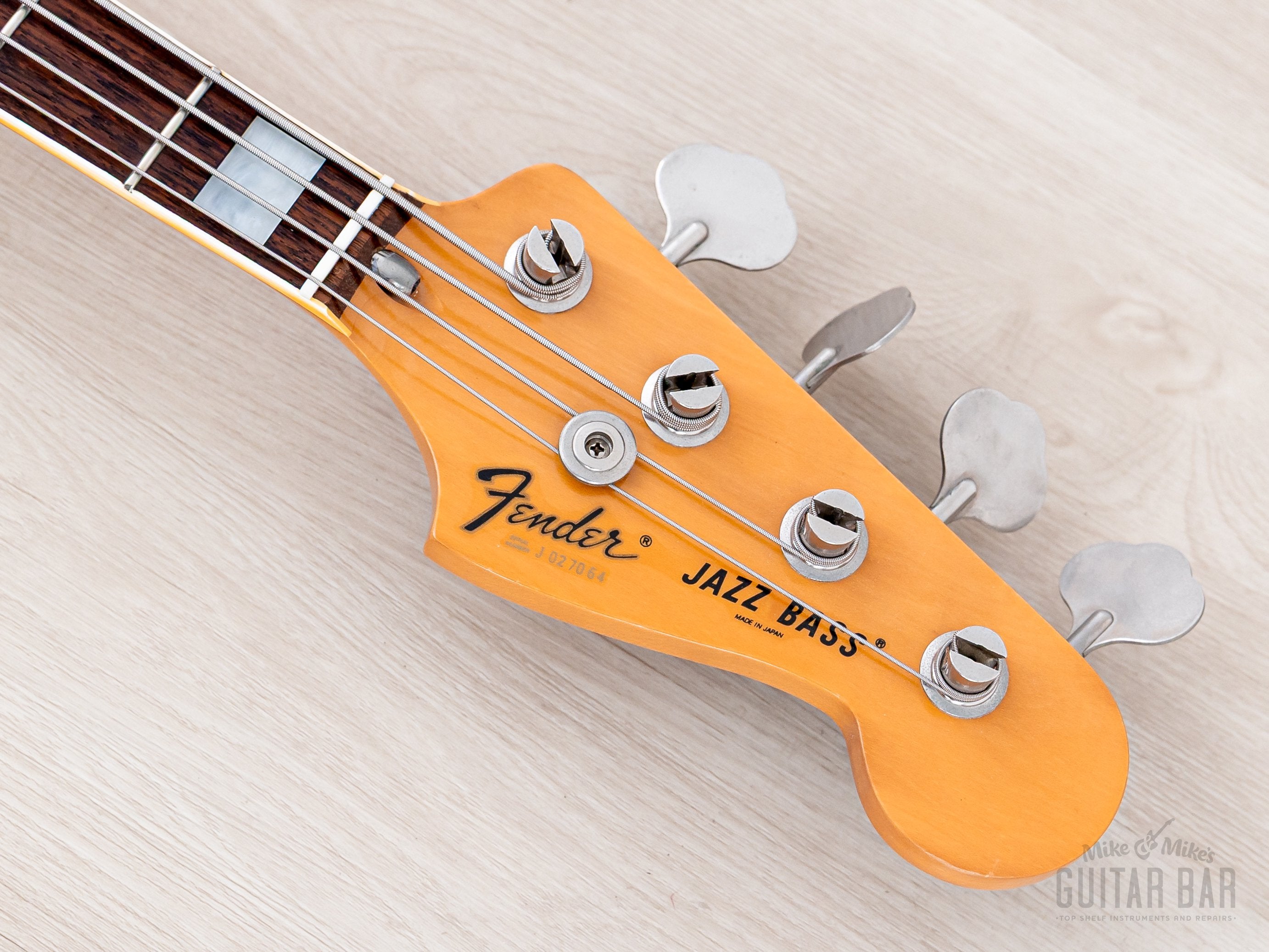 1990 Fender Jazz Bass '75 Vintage Reissue JB75-750 Sunburst w/ Blocks