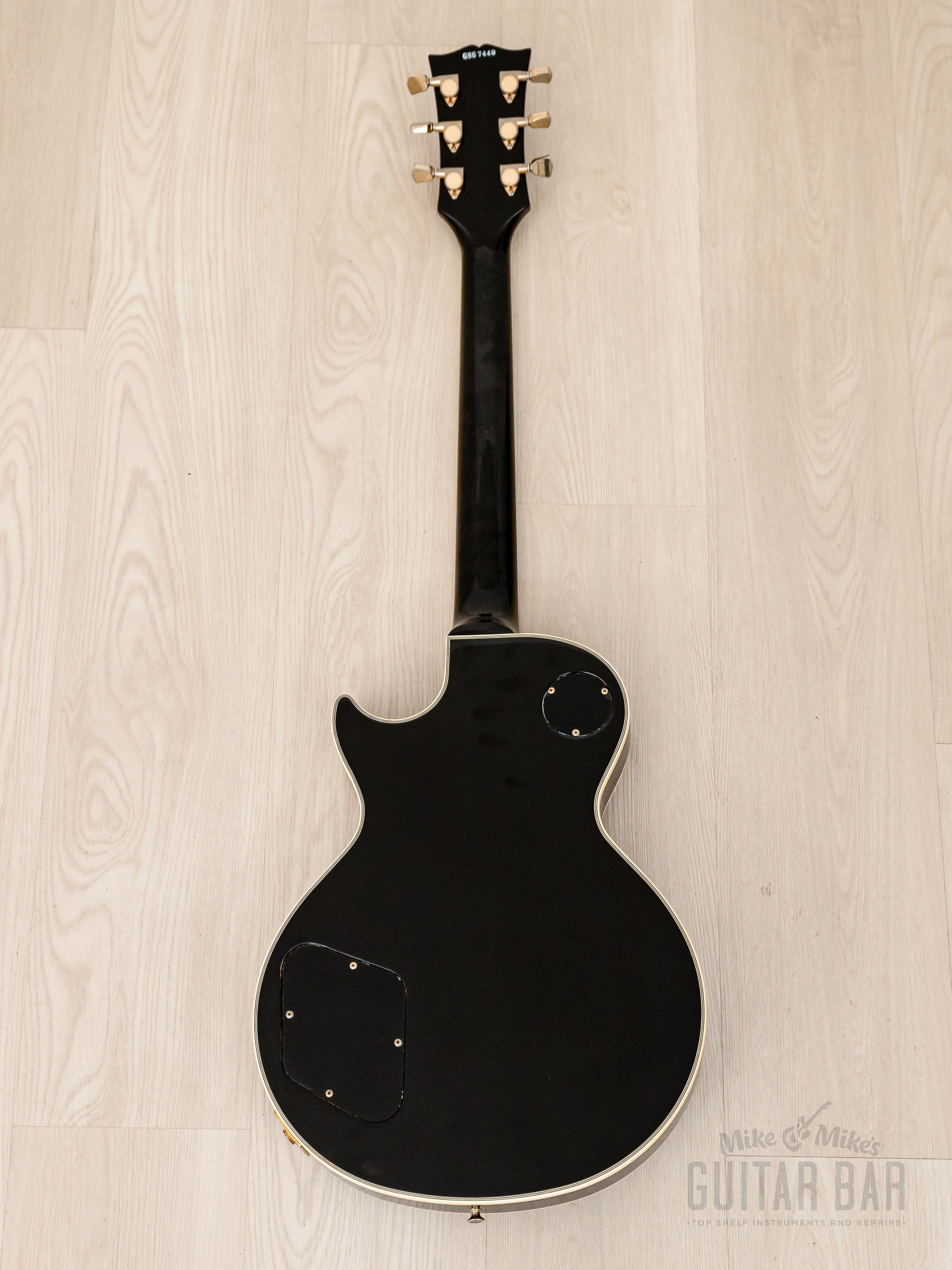 1988 Orville by Gibson Les Paul Custom LPC Black Beauty w/ Tim Shaw PAFs, Japan Terada