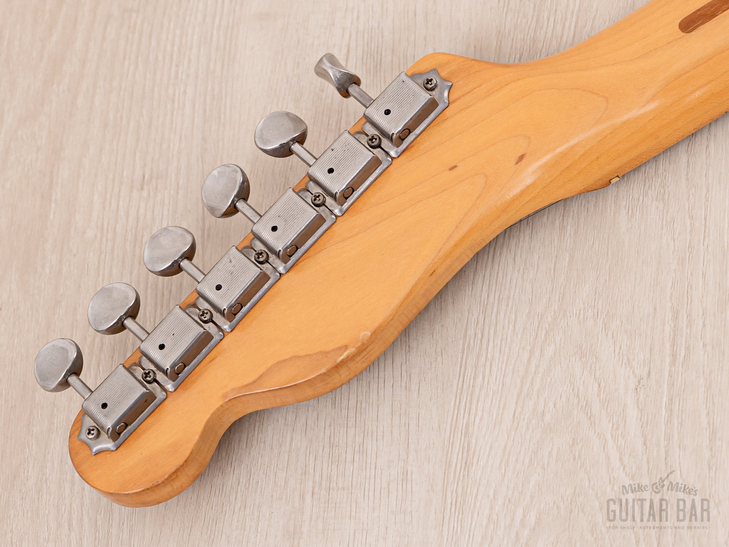 1983 Fender JV Telecater Thinline ‘72 Vintage Reissue TN72-70 Butterscotch w/ Wide Range, Japan MIJ Fujigen