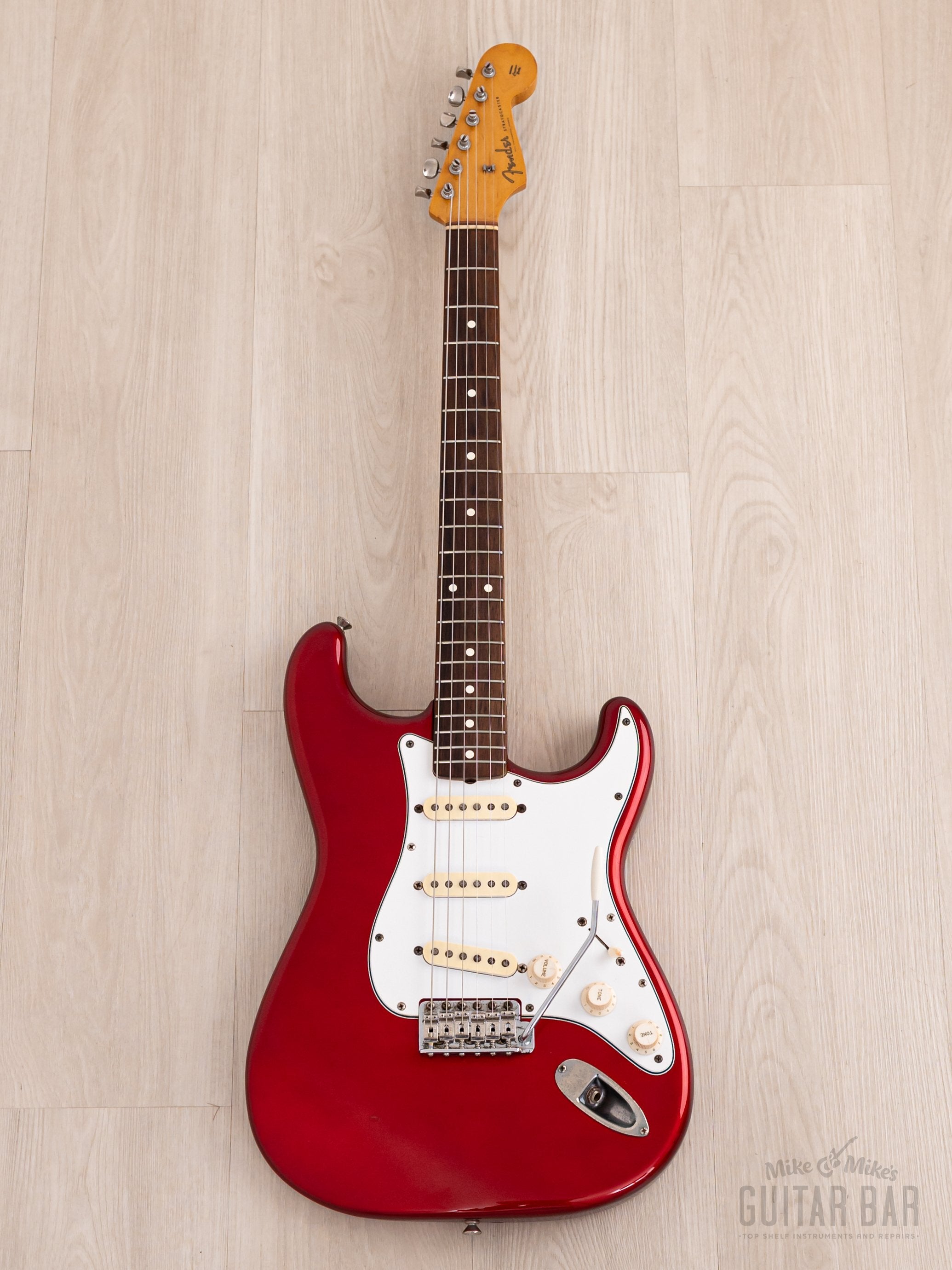 1983 Fender Stratocaster '62 Vintage Reissue JV ST62-65 Candy Apple Red 100% Original, Japan MIJ Fujigen