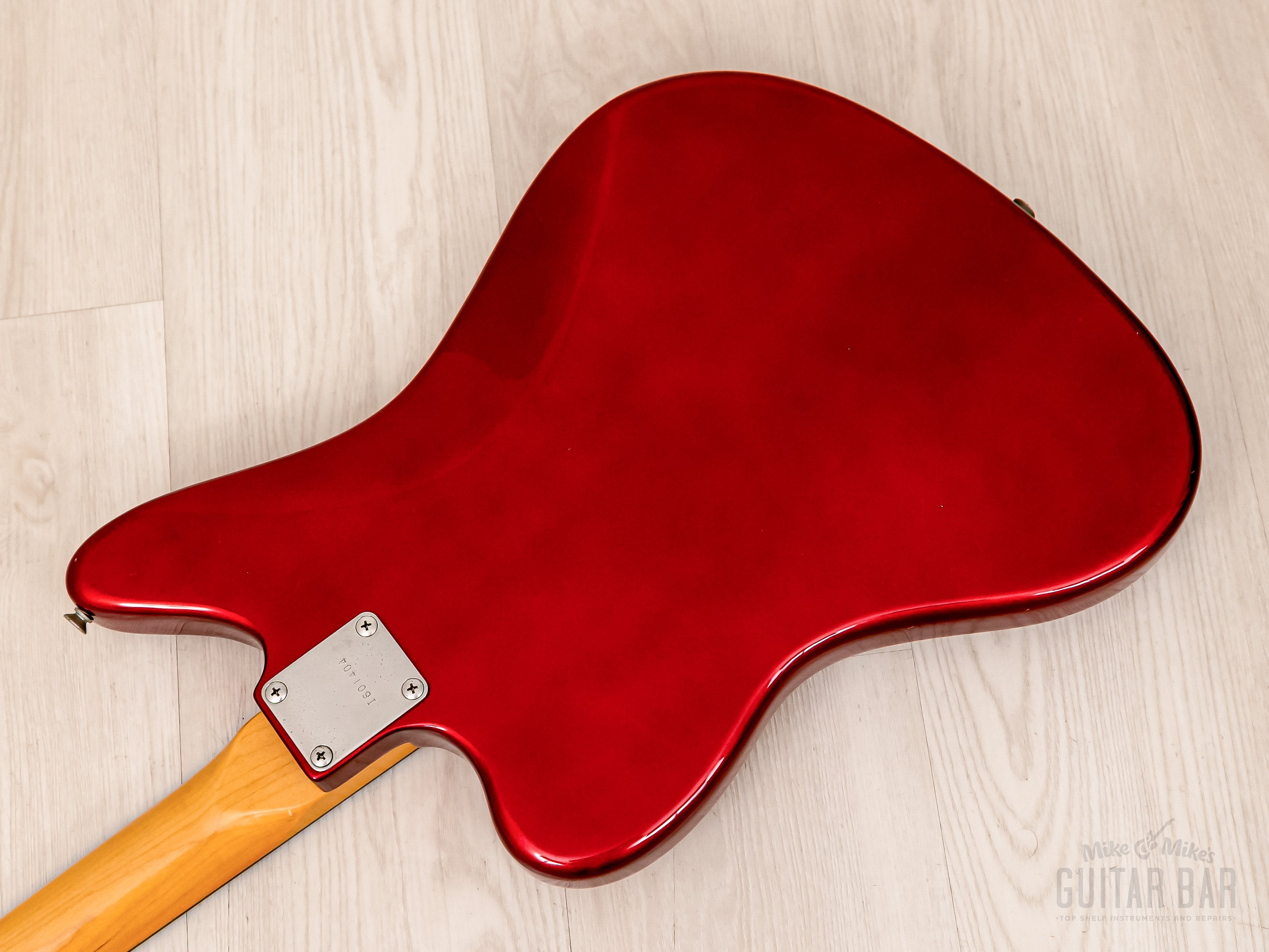 1980 Greco Super Real JG700 Jaguar Vintage Guitar Candy Apple Red Ash, Pre-JV Japan Fujigen