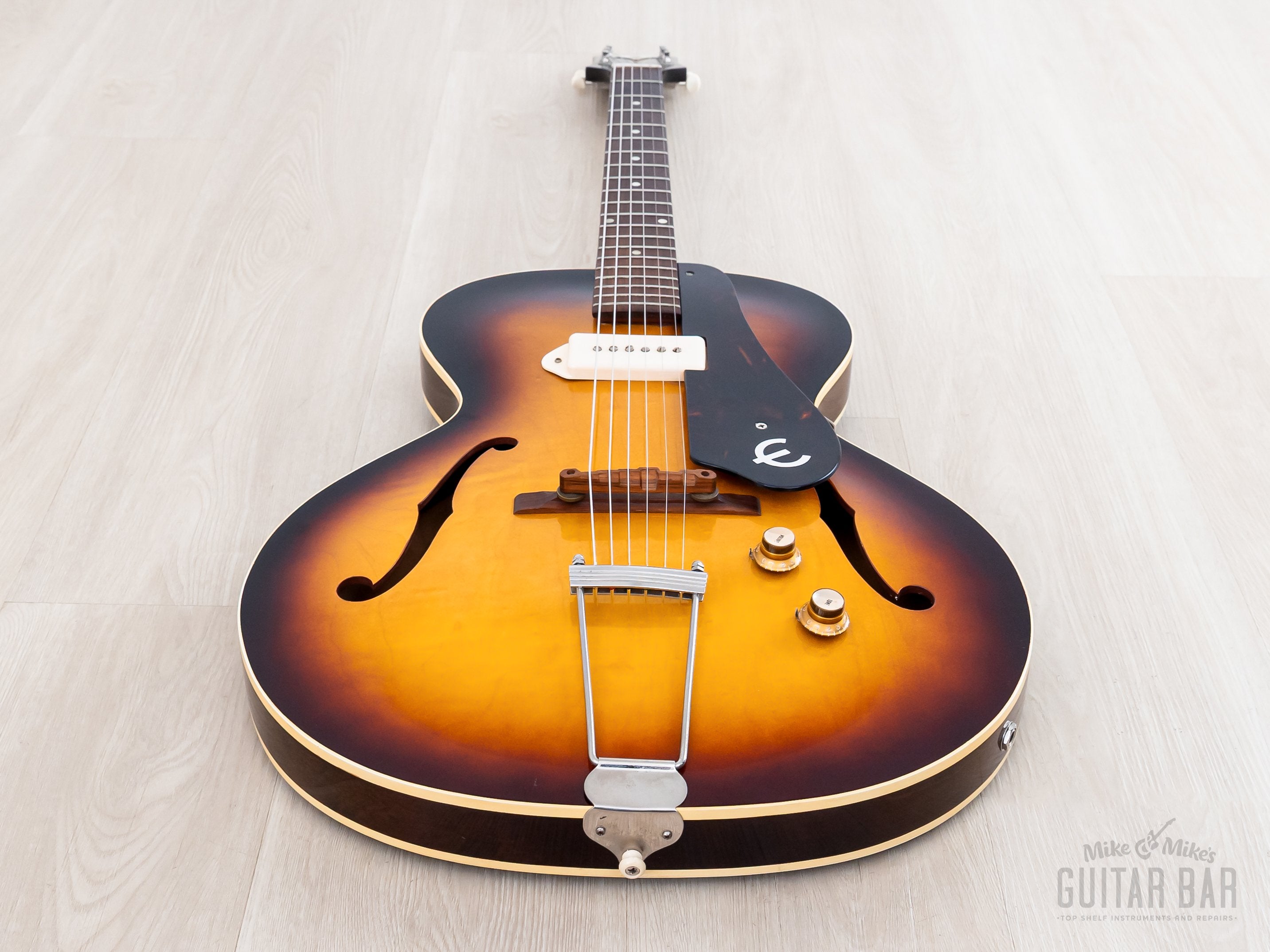 1961 Epiphone Century E-422T Vintage Thinline Hollowbody Guitar Sunbur