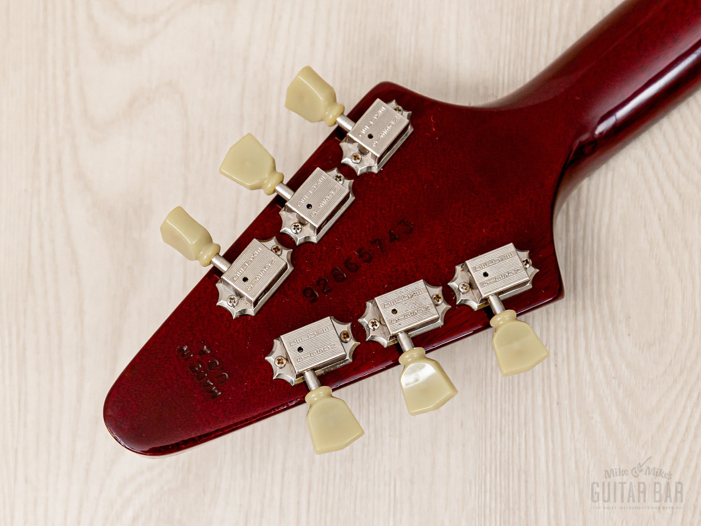 1995 Gibson Flying V '67 Vintage Reissue Electric Guitar Heritage Cherry w/ Case