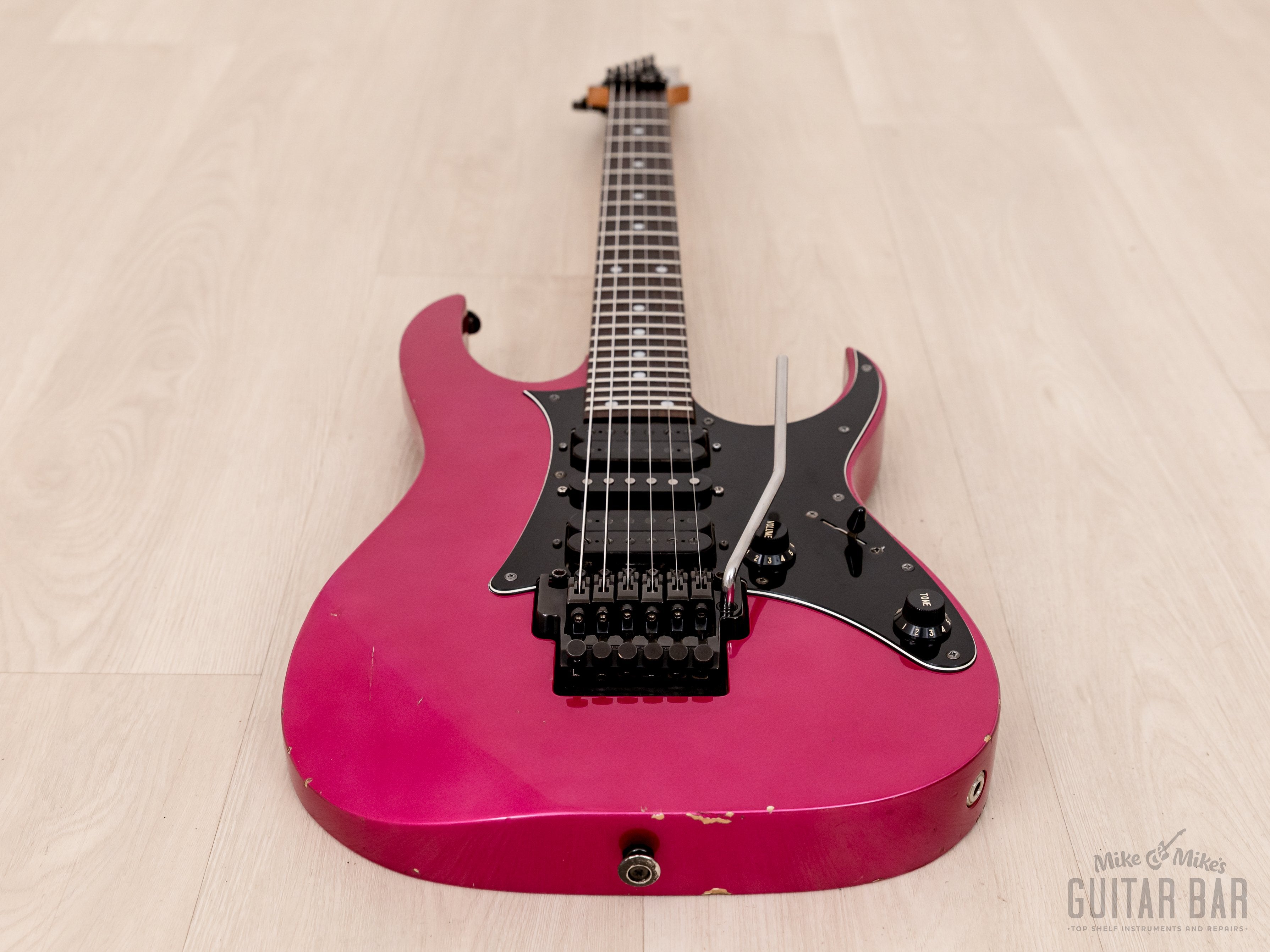 1993 Ibanez RG550 HSH Purple Neon 100% Original w/ Lo-Pro