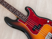 Close-up of pickguard, pickup and knurled knobs