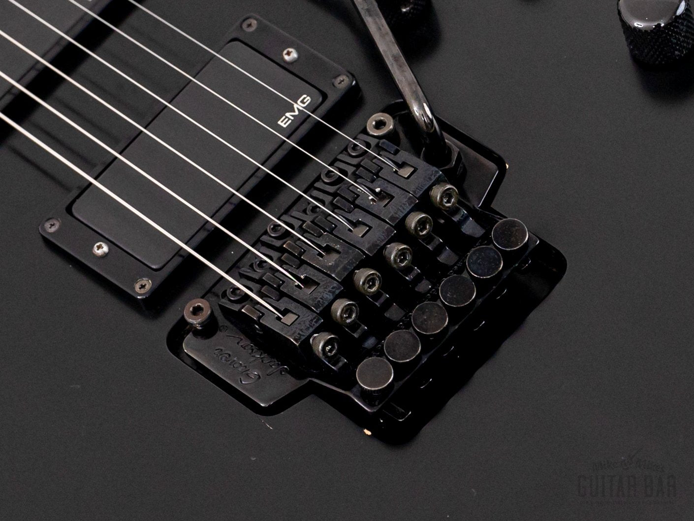 2000 Jackson Stars Soloist SL-J2E Matte Black, Near-Mint w/ EMG, Floyd Rose & Case