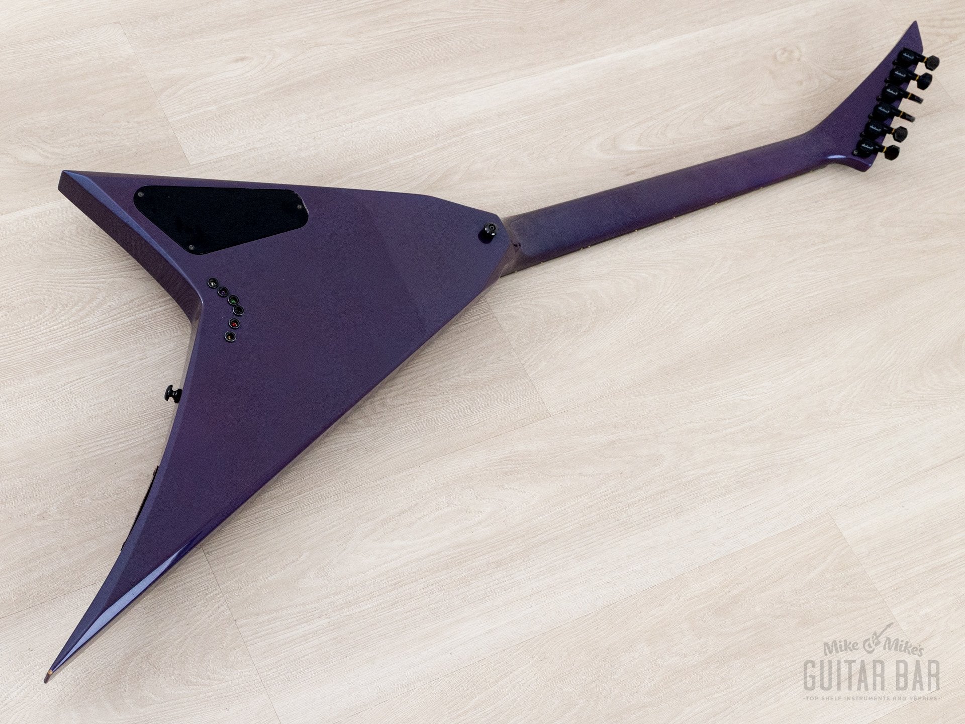 Grover Jacksonランディv 1993 Grover Jackson Randy Rhoads Standard V Blue Purple w