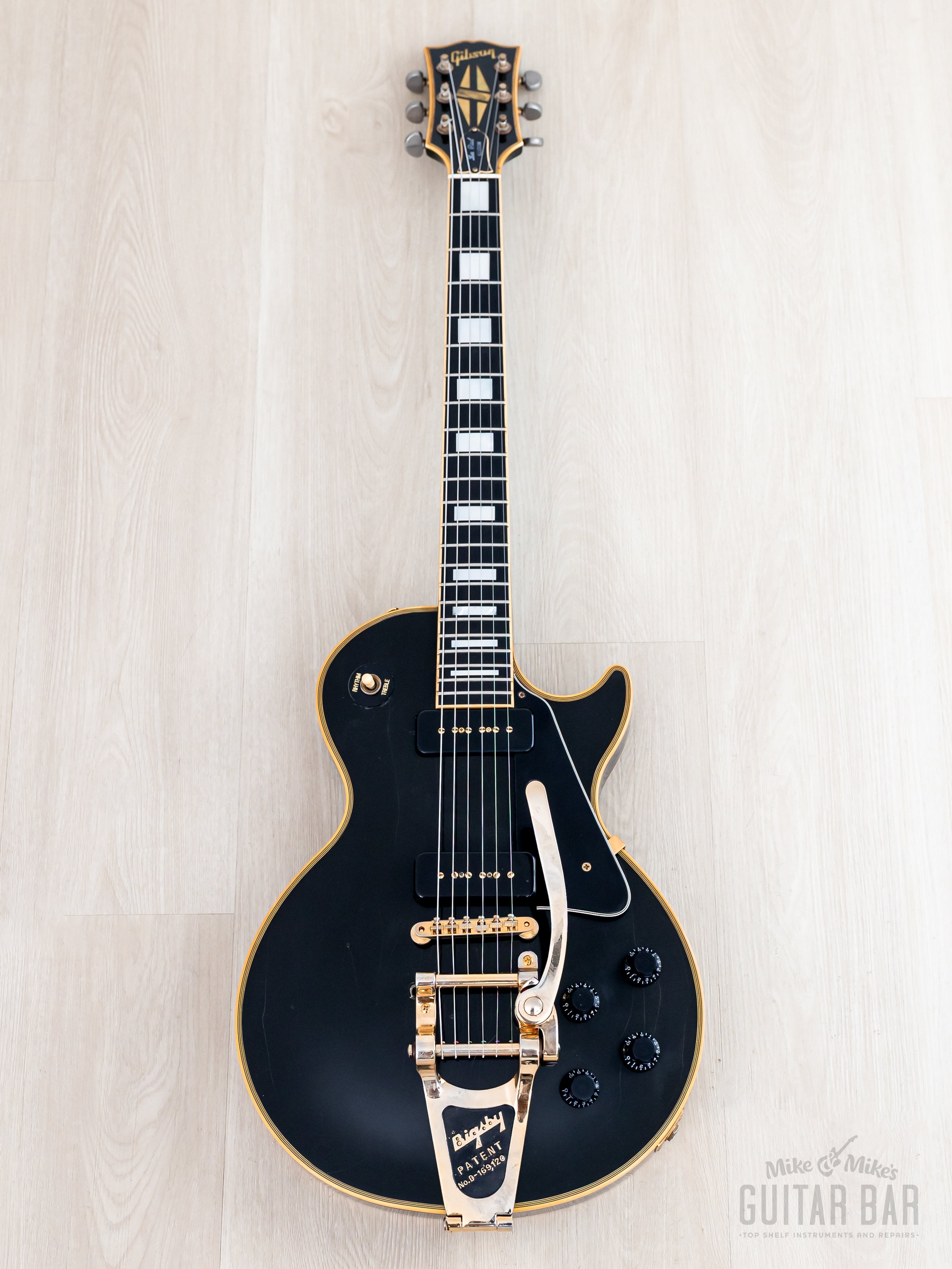 1991 Gibson Custom Shop Edition Pre-Historic '54 Les Paul Custom Black